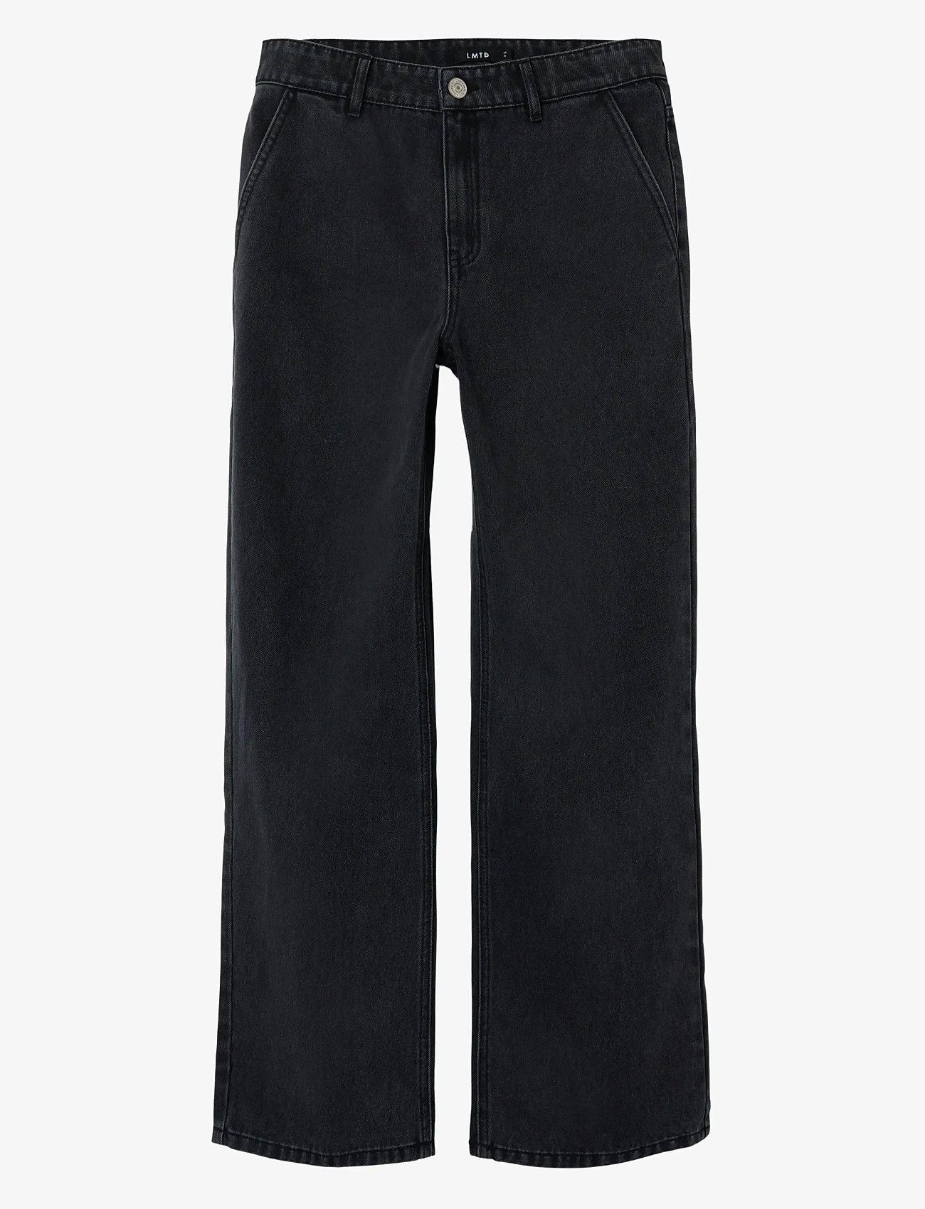 LMTD - NLMTOIZZA DNM LOOSE PANT NOOS - loose jeans - black denim - 1