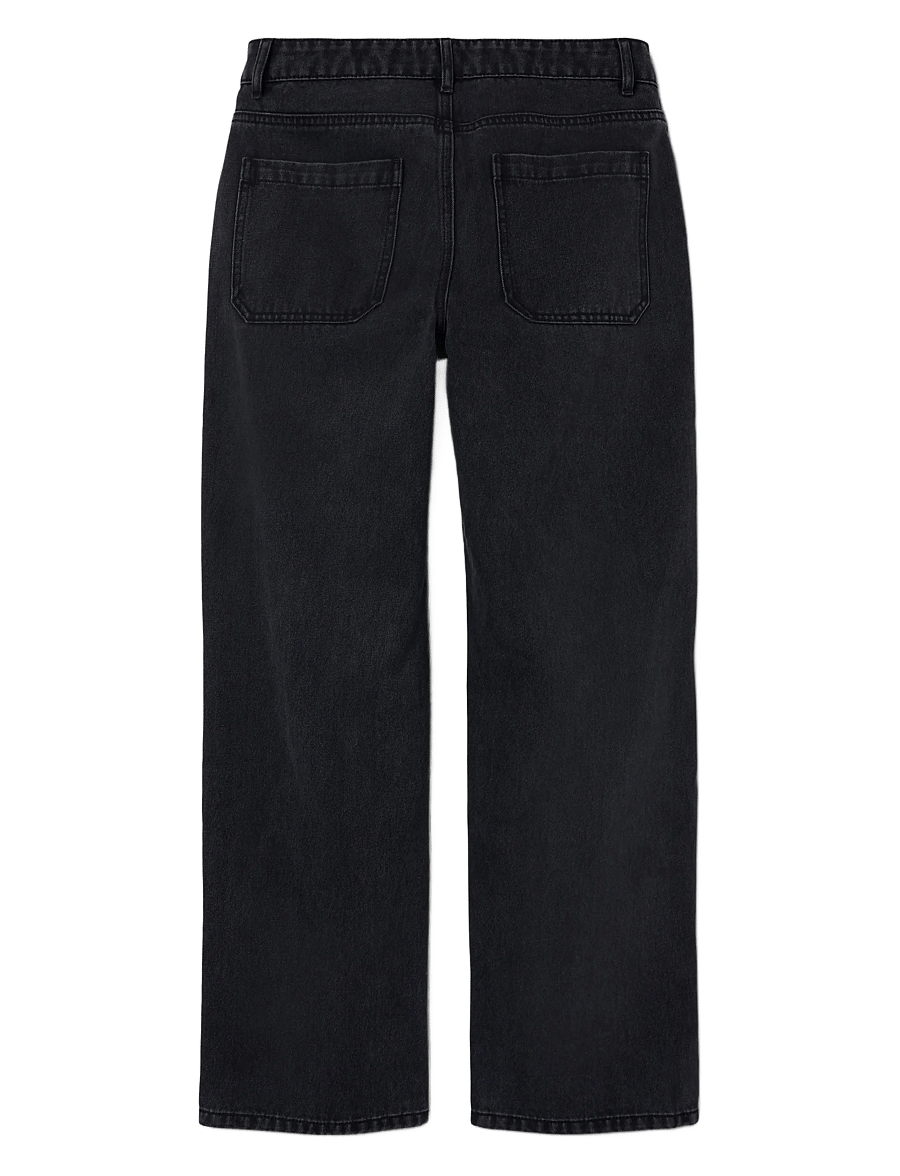 LMTD - NLMTOIZZA DNM LOOSE PANT NOOS - loose jeans - black denim - 2