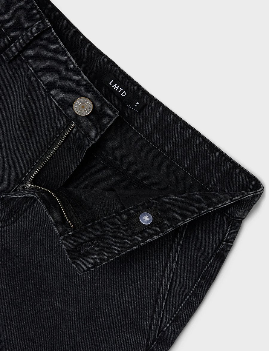 LMTD - NLMTOIZZA DNM LOOSE PANT NOOS - loose jeans - black denim - 4