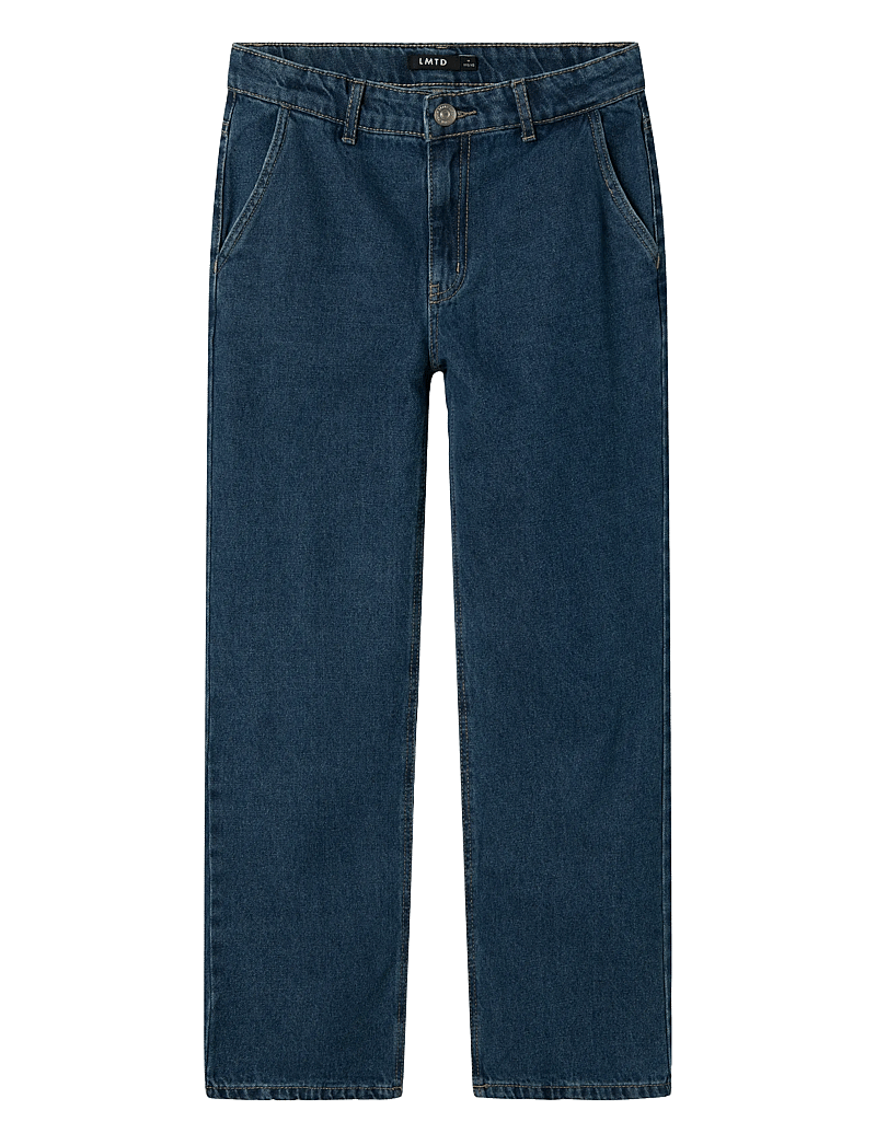 LMTD - NLMTOIZZA DNM LOOSE PANT NOOS - loose jeans - dark blue denim - 0