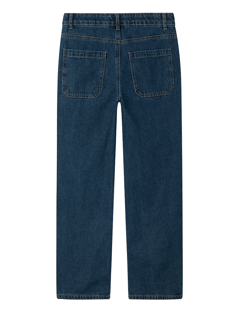 LMTD - NLMTOIZZA DNM LOOSE PANT NOOS - loose jeans - dark blue denim - 1