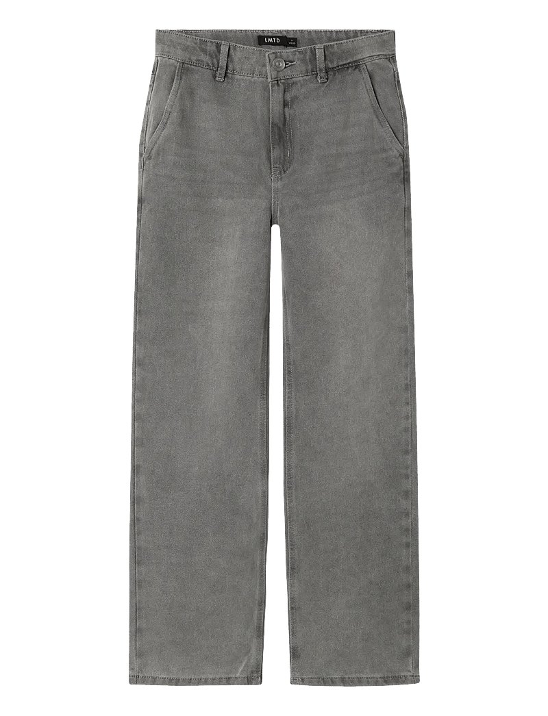 LMTD - NLMTOIZZA DNM LOOSE PANT NOOS - alt laienevad teksad - grey denim - 0