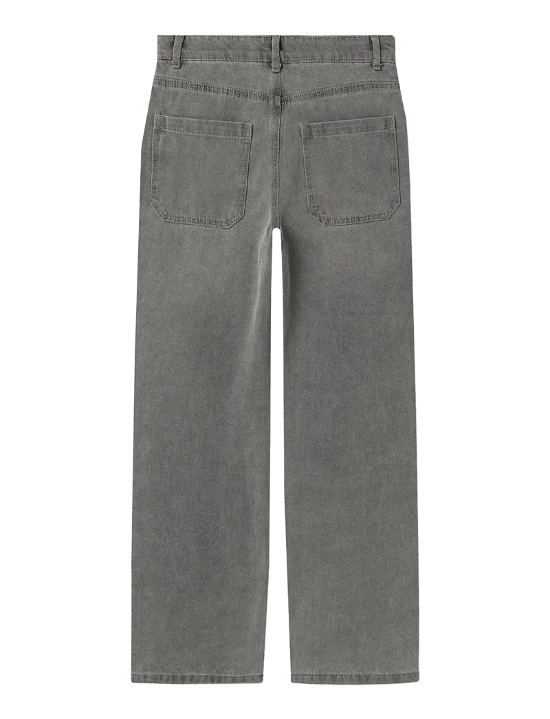 LMTD - NLMTOIZZA DNM LOOSE PANT NOOS - alt laienevad teksad - grey denim - 1