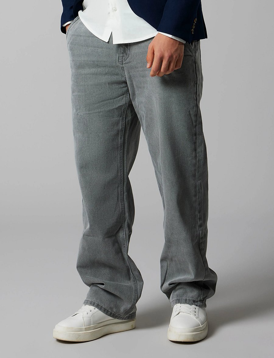 LMTD - NLMTOIZZA DNM LOOSE PANT NOOS - loose jeans - grey denim - 2