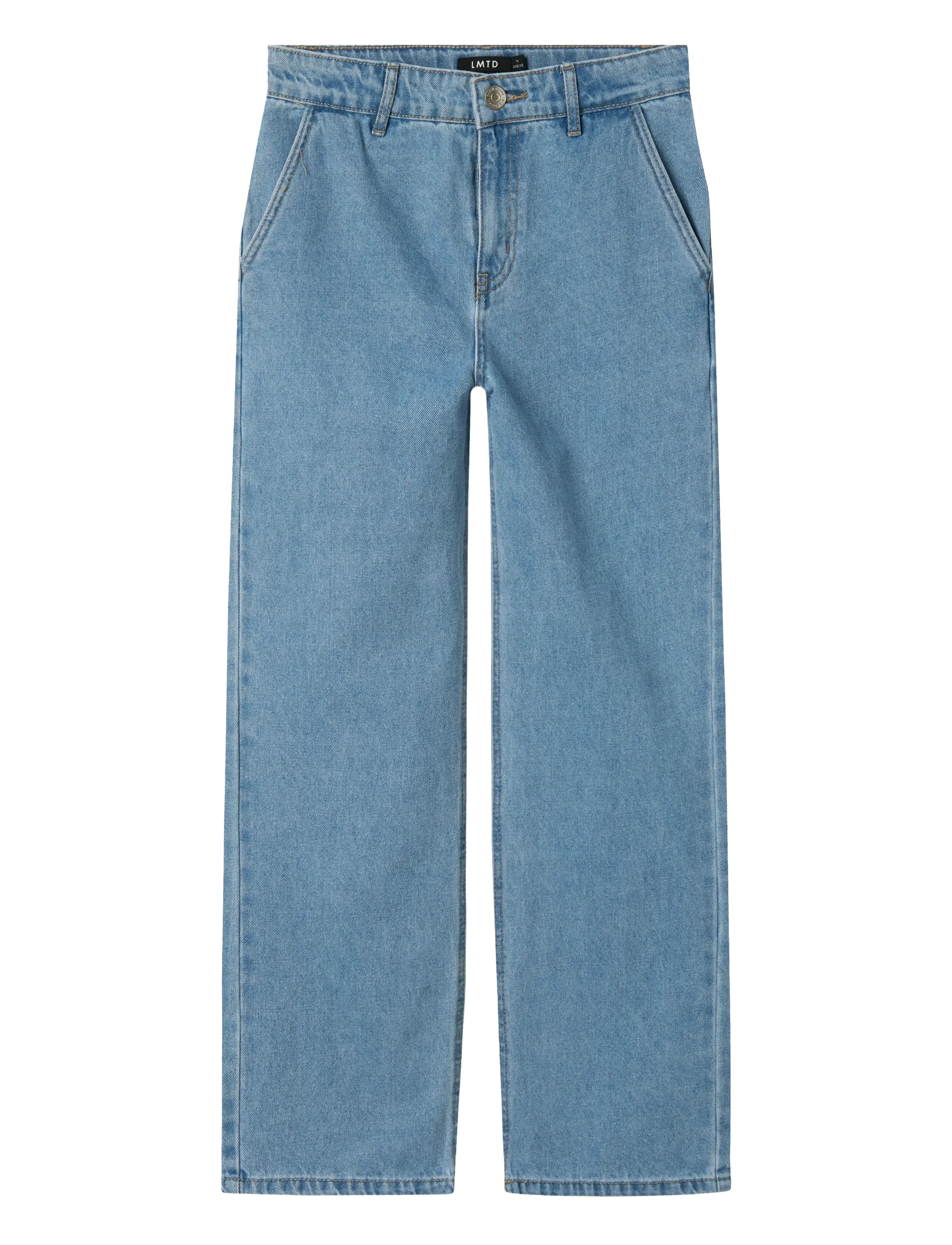 LMTD Nlmtoizza Dnm Loose Pant Noos, 158, Blue, Jeans > Løse Jeans, Børn