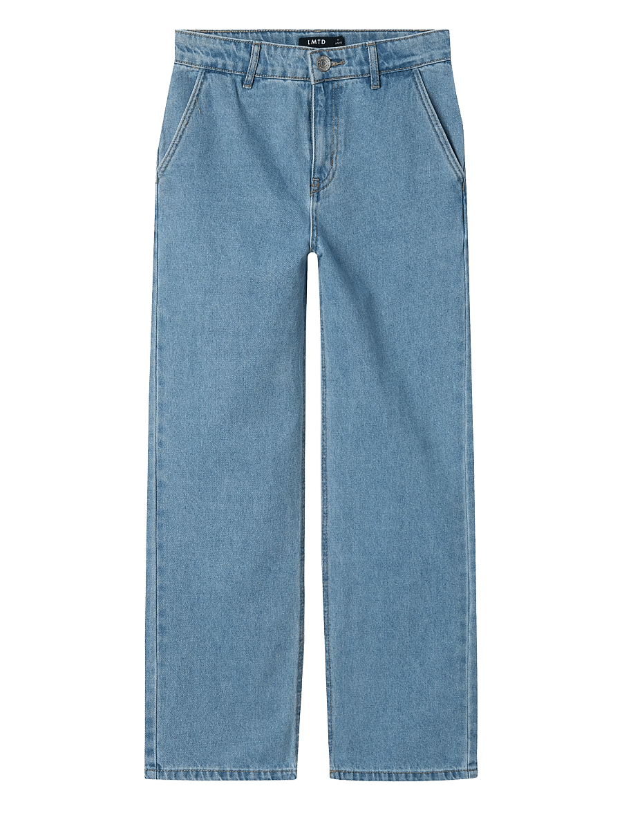 LMTD - NLMTOIZZA DNM LOOSE PANT NOOS - loose jeans - light blue denim - 0