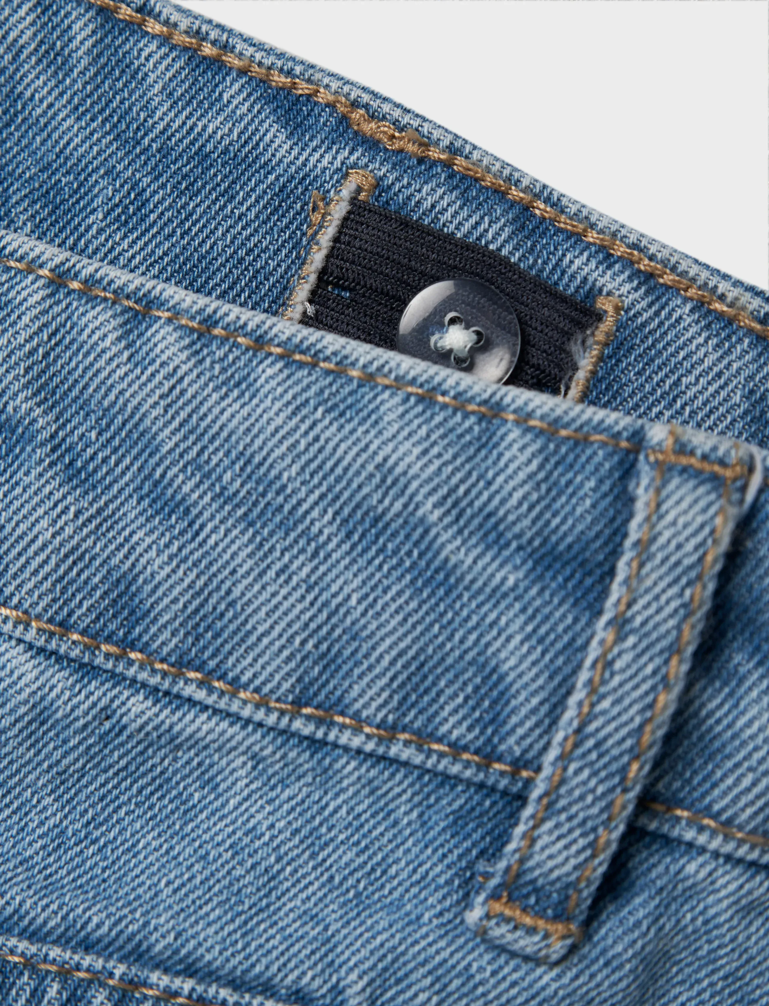 LMTD - NLMTOIZZA DNM LOOSE PANT NOOS - loose jeans - light blue denim - 2