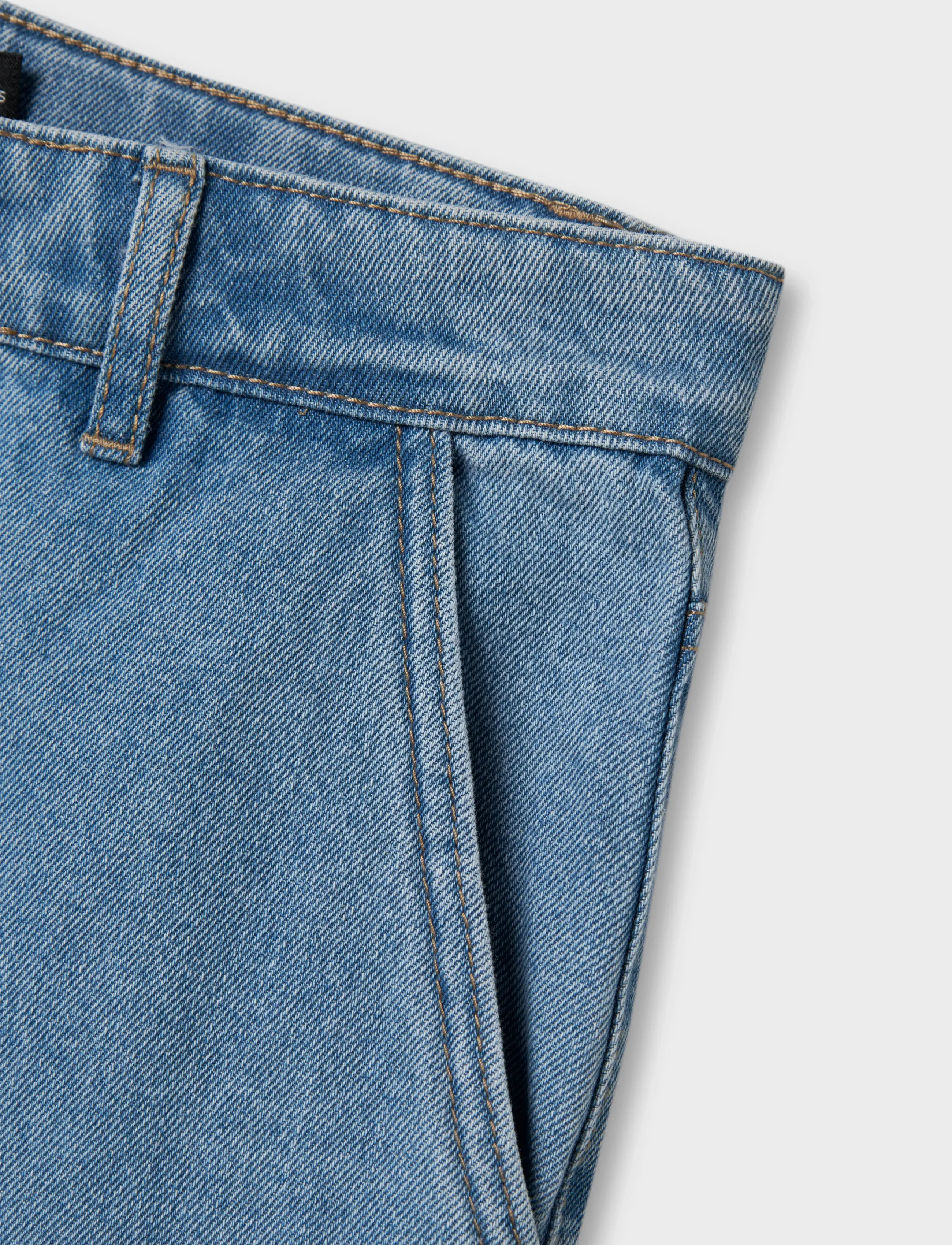 LMTD - NLMTOIZZA DNM LOOSE PANT NOOS - loose jeans - light blue denim - 3