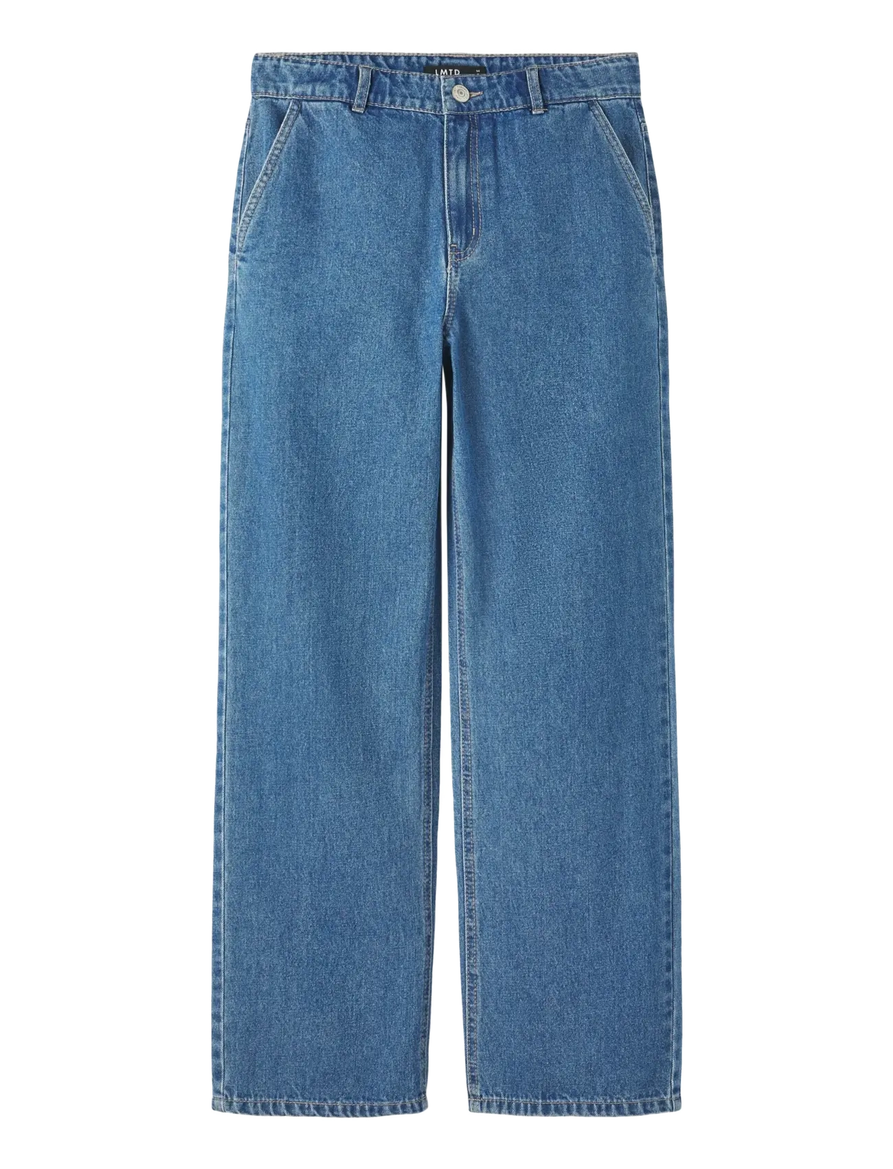 LMTD Nlmtoizza Dnm Loose Pant Noos, Børn, Løse Jeans, Blå, Str: 134