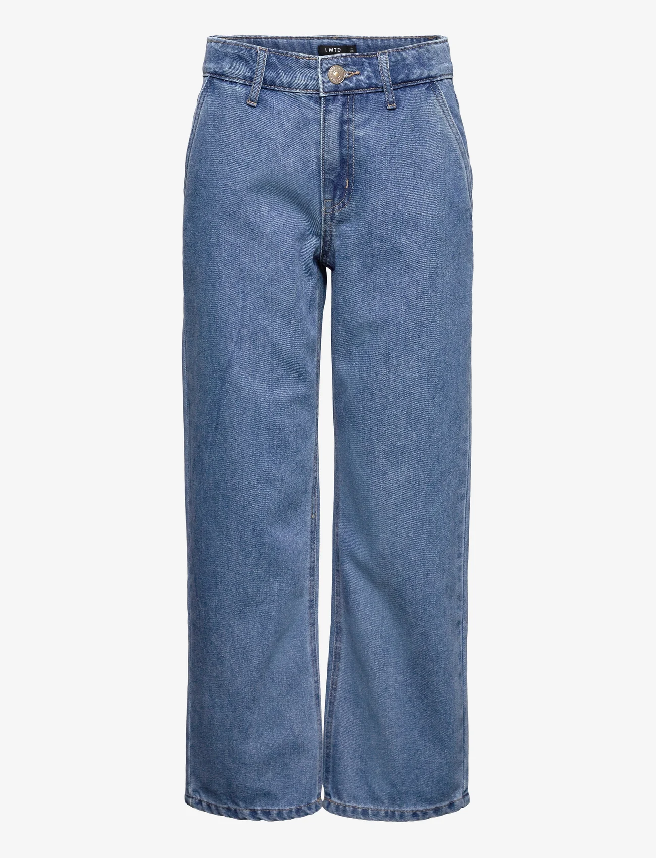 LMTD - NLMTOIZZA DNM LOOSE PANT NOOS - loose jeans - medium blue denim - 0