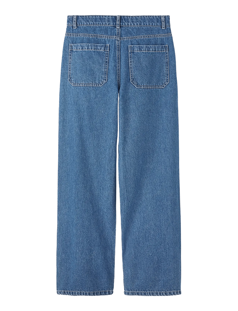 LMTD - NLMTOIZZA DNM LOOSE PANT NOOS - loose jeans - medium blue denim - 2