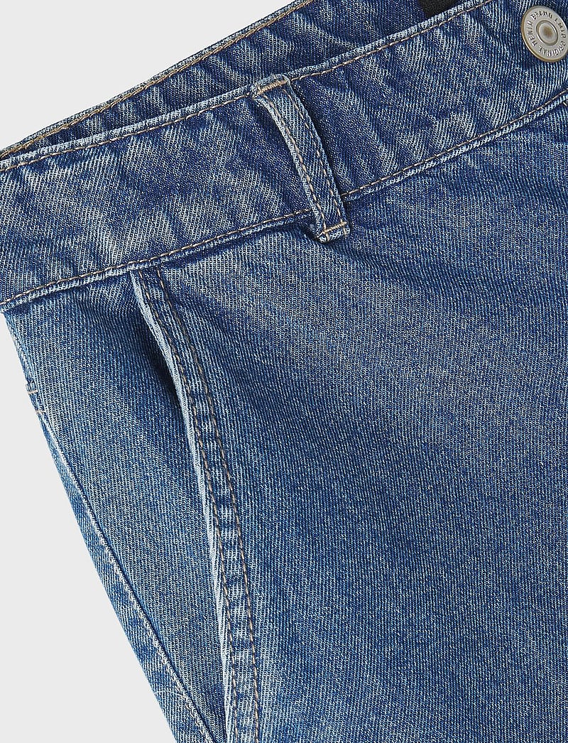 LMTD - NLMTOIZZA DNM LOOSE PANT NOOS - alt laienevad teksad - medium blue denim - 5