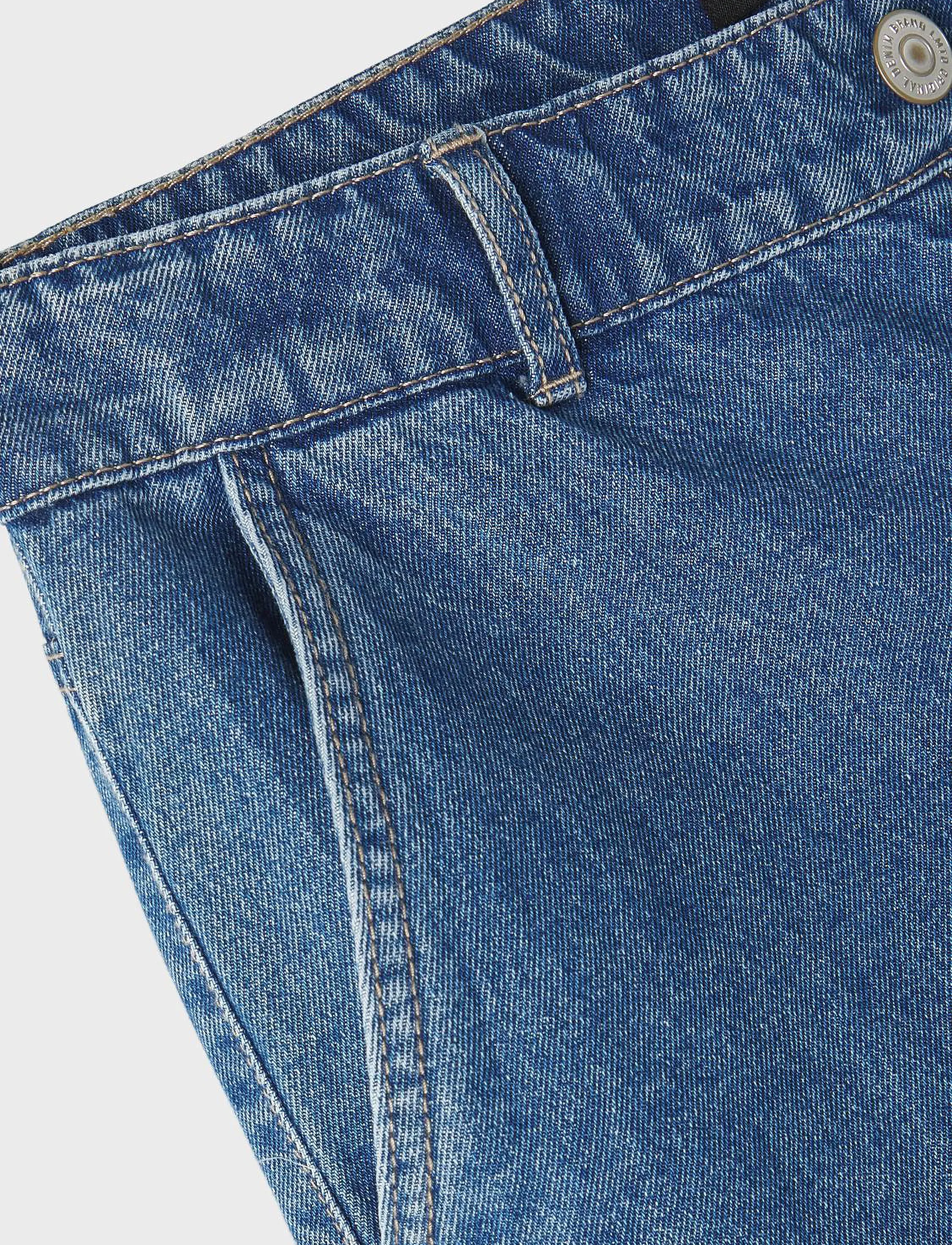 LMTD - NLMTOIZZA DNM LOOSE PANT NOOS - loose jeans - medium blue denim - 5