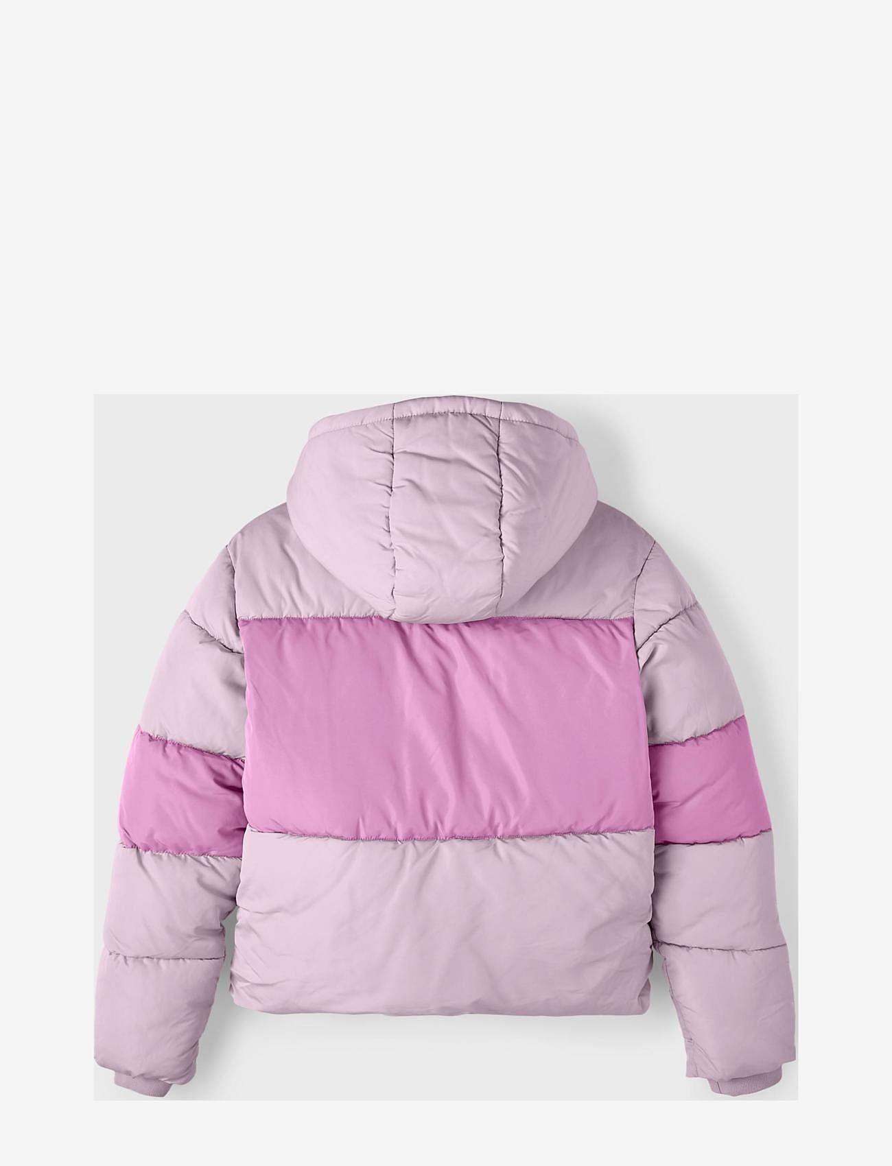 LMTD - NLFMILSA SHORT JACKET - puhvis ja polsterdatud - lilac snow - 1