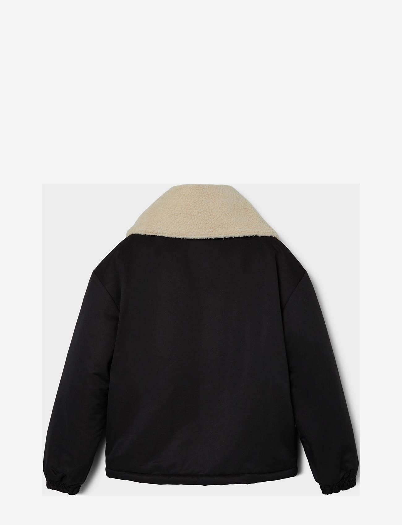 LMTD - NLFMILOT SHORT JACKET - spring jackets - black - 1