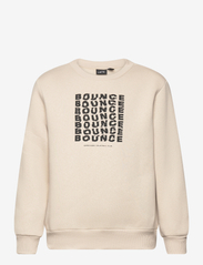 NLMNOUNCE LS BRU O-NECK L SWEAT - PEYOTE