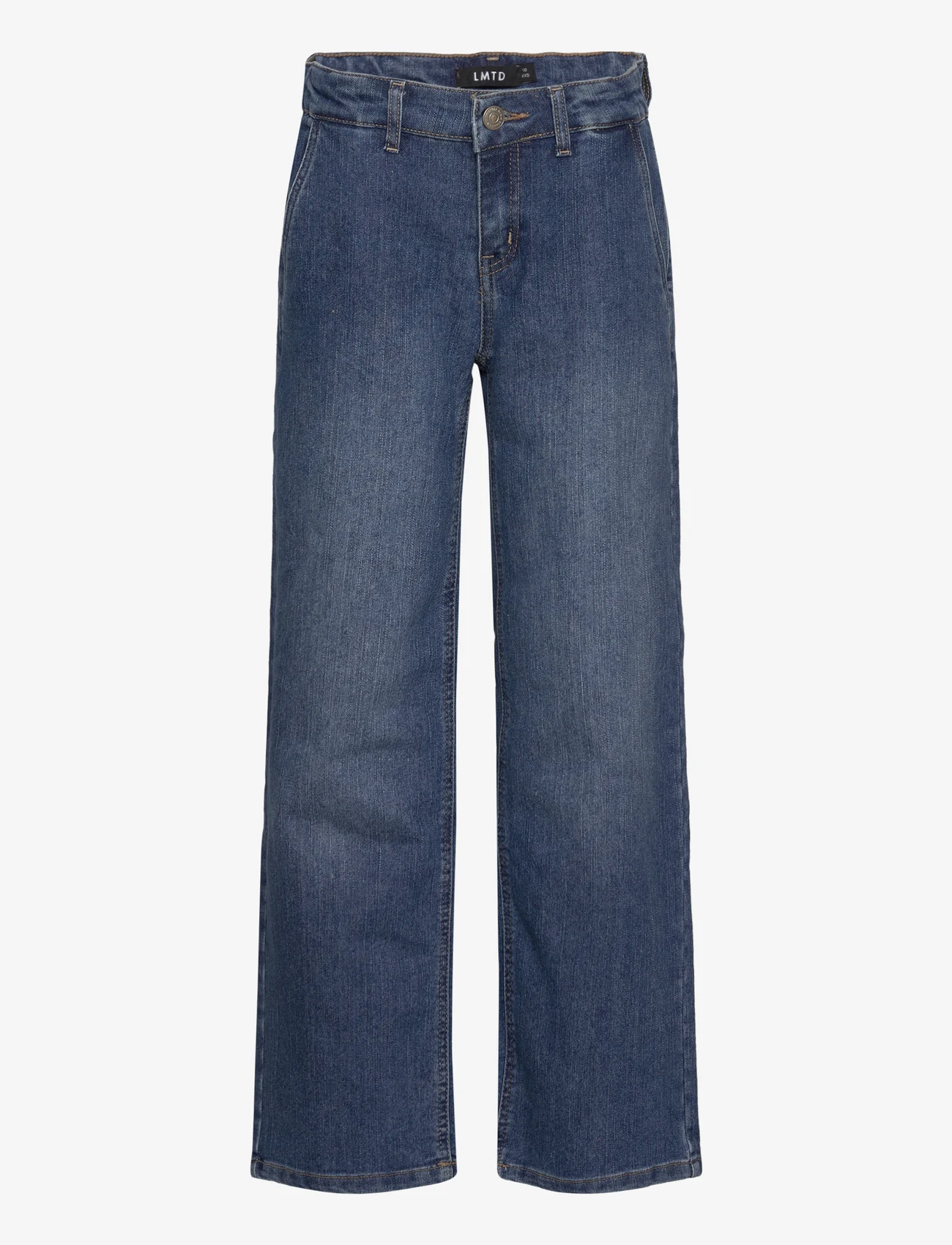 LMTD - NLFTRIS LW WIDE DNM PANT - wide leg jeans - medium blue denim - 0