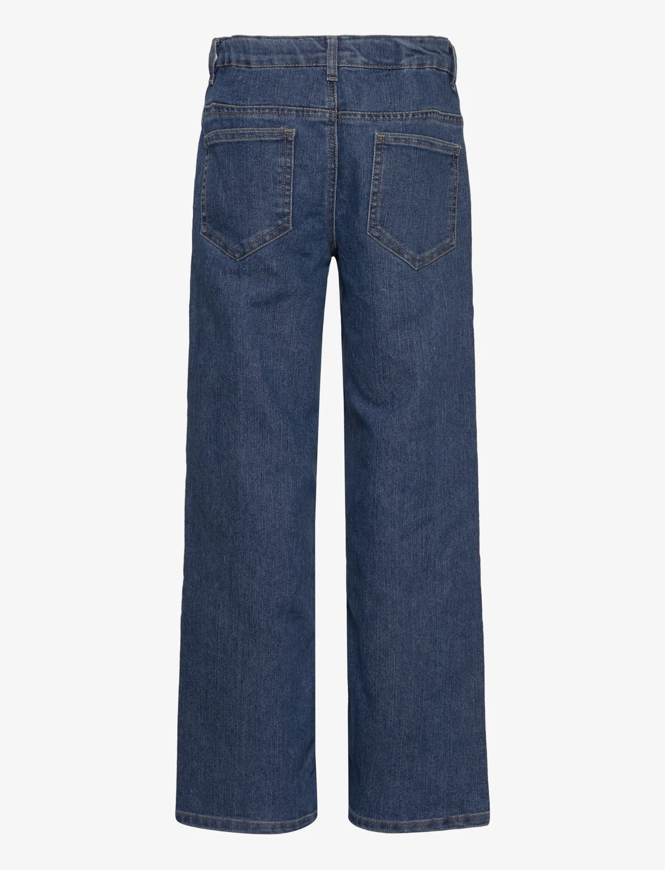 LMTD - NLFTRIS LW WIDE DNM PANT - vide jeans - medium blue denim - 1