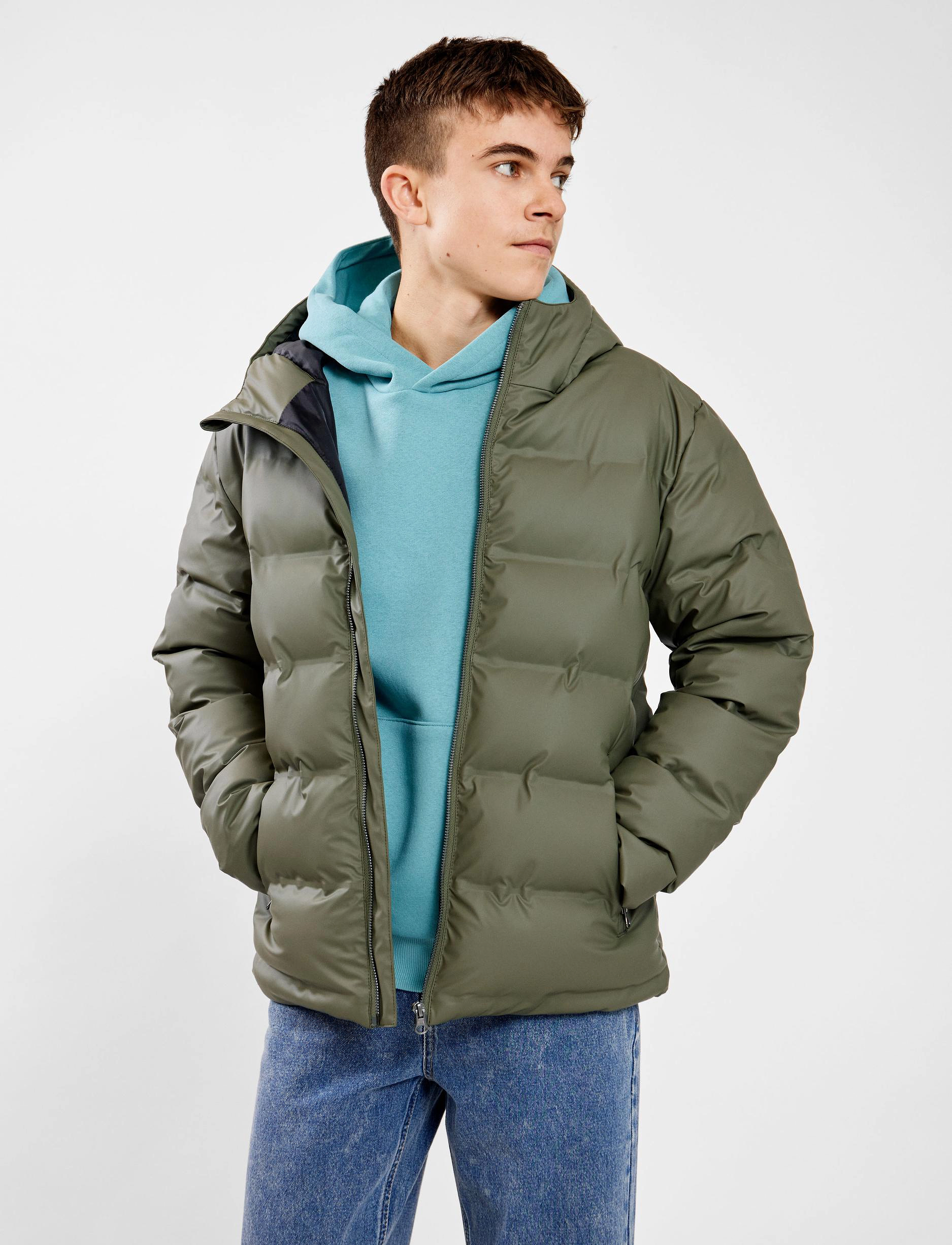 LMTD - NLMMATT PUFFER JACKET FO - beetle - 5