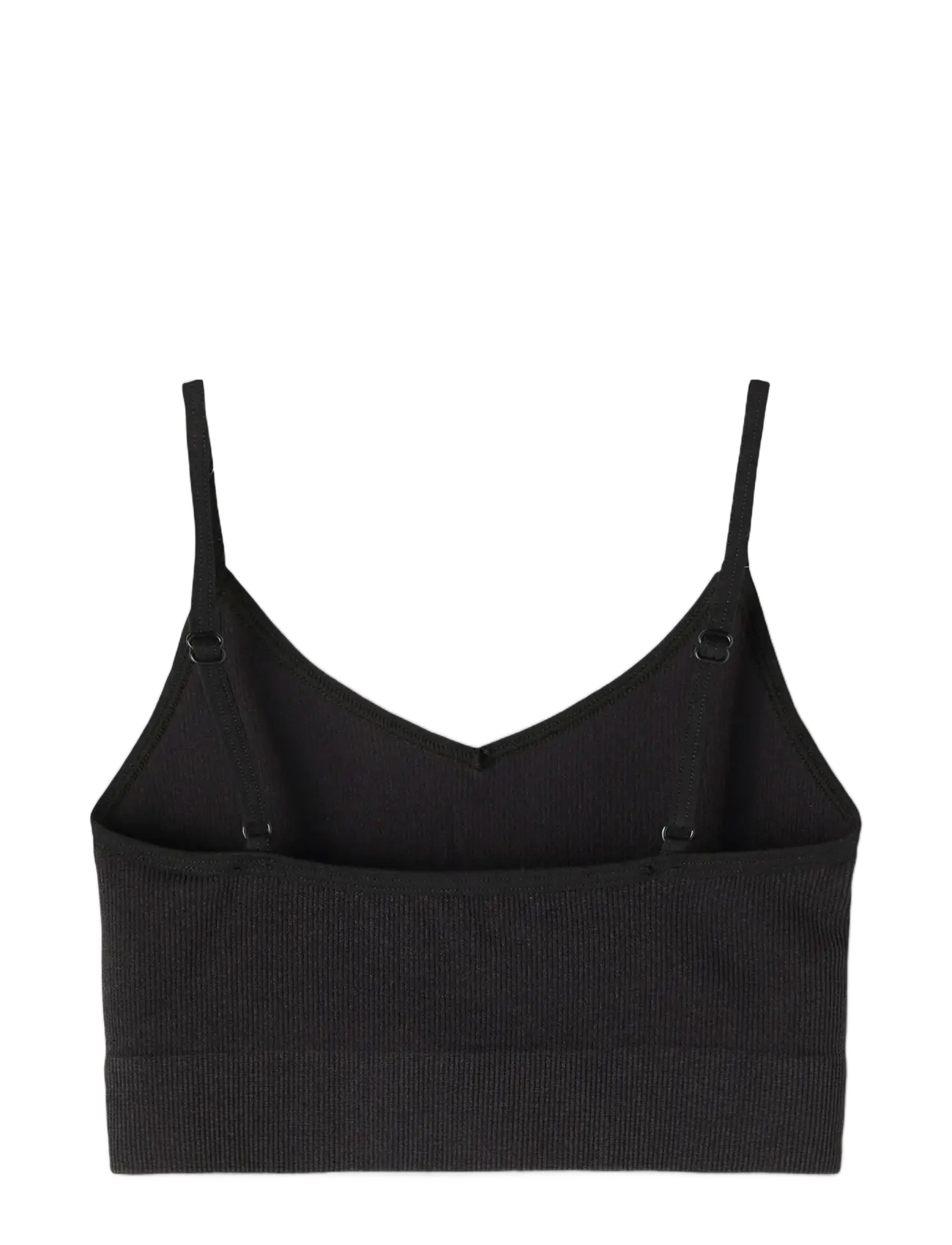 LMTD - NLFKAILEY RIB BRALETTE 2PACK NOOS - oberteile - black - 2