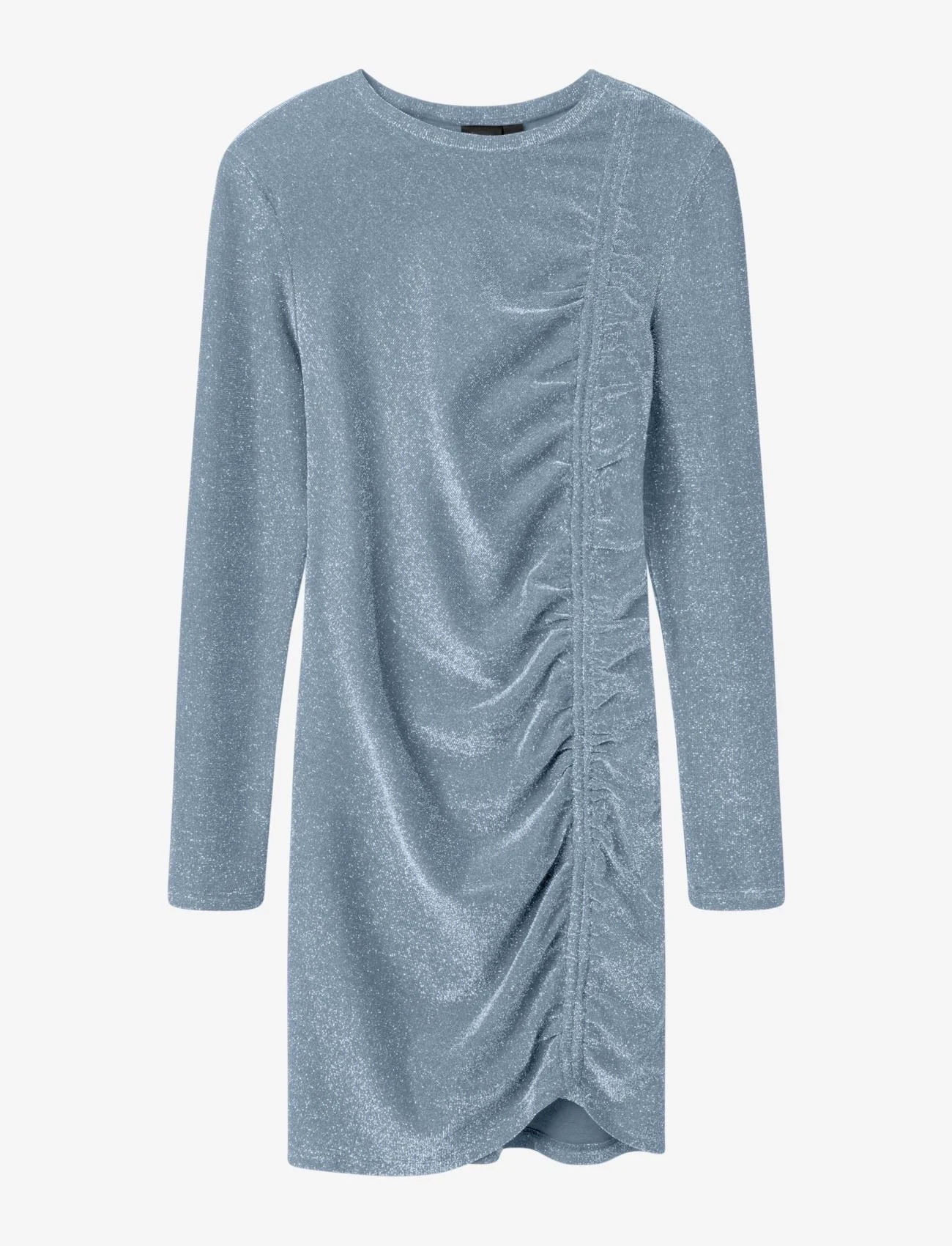 LMTD - NLFRUNAS LS DRESS - sukienki eleganckie - ashley blue - 0