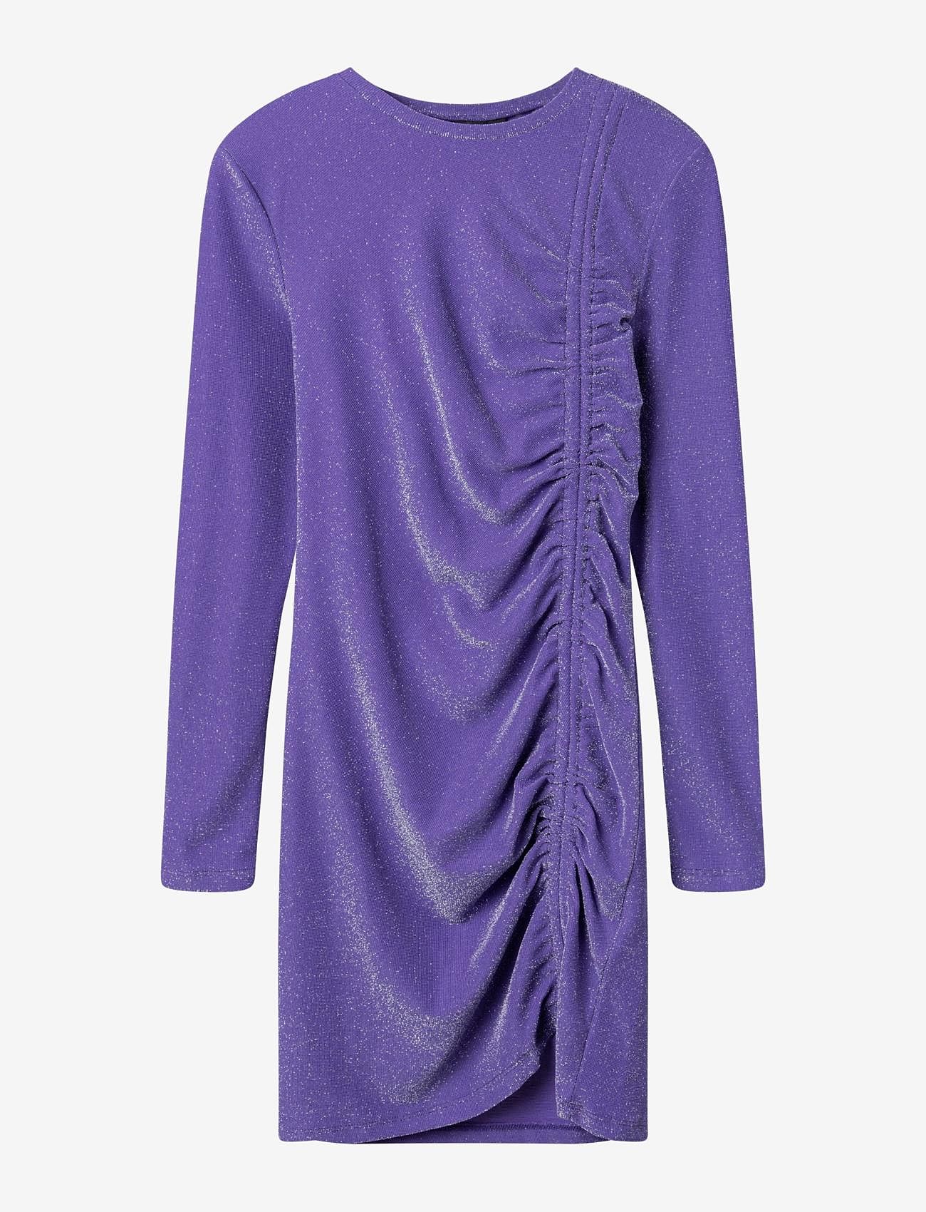 LMTD - NLFRUNAS LS DRESS - partydresses - electric purple - 0