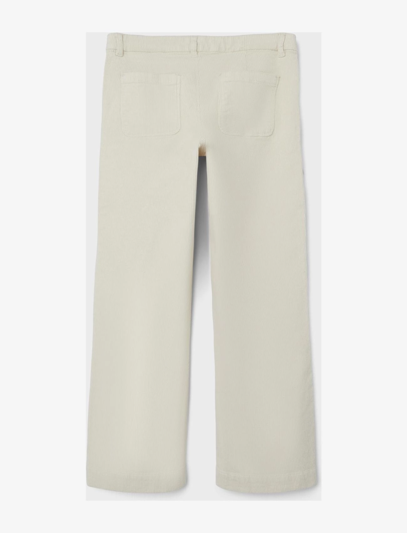 LMTD - NLFNORD CORD LW WIDE PANT - turtledove - 1