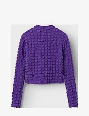 LMTD - NLFNUNIC LS CROP TOP - džemperi ar augstu apkakli - electric purple - 1