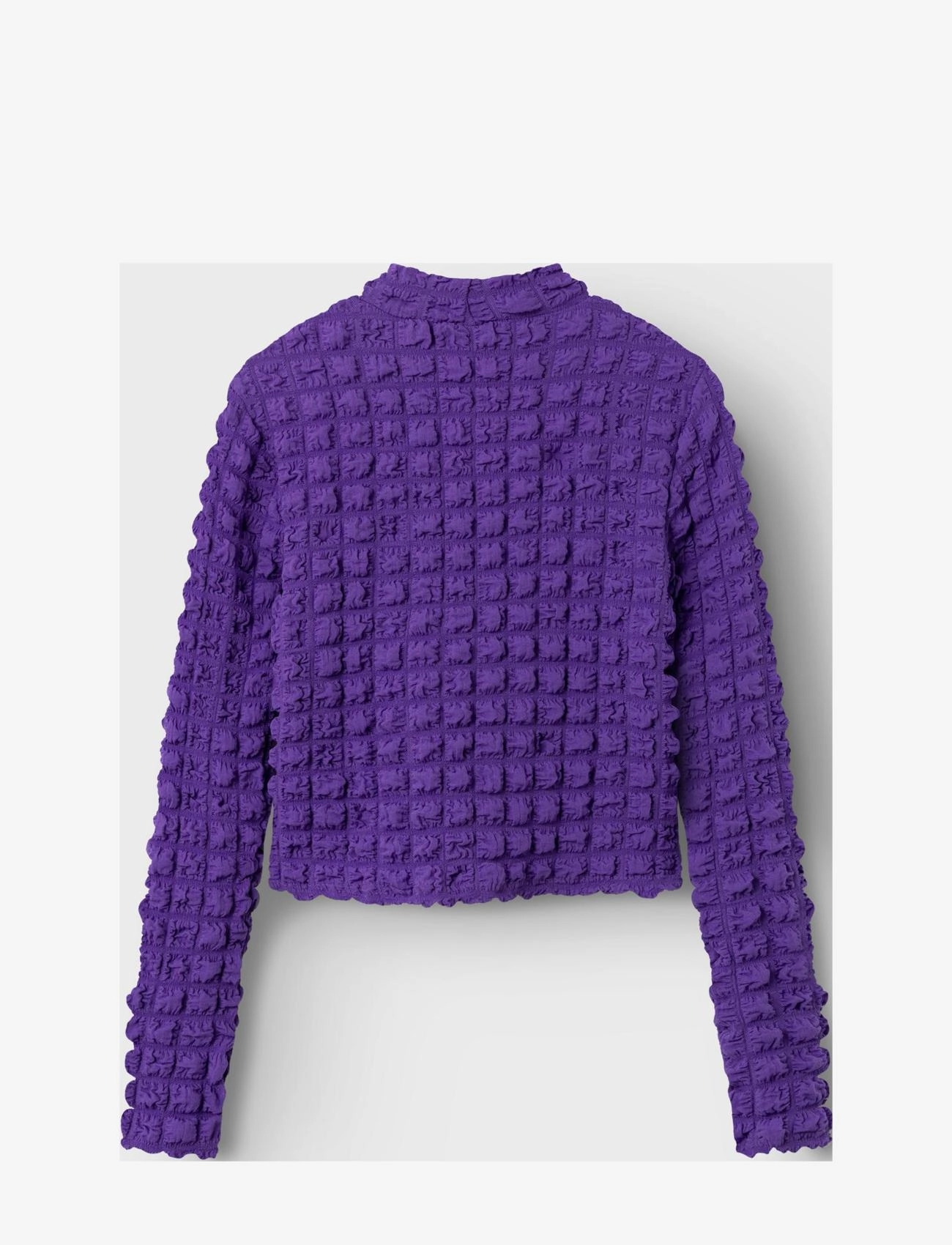 LMTD - NLFNUNIC LS CROP TOP - electric purple - 1