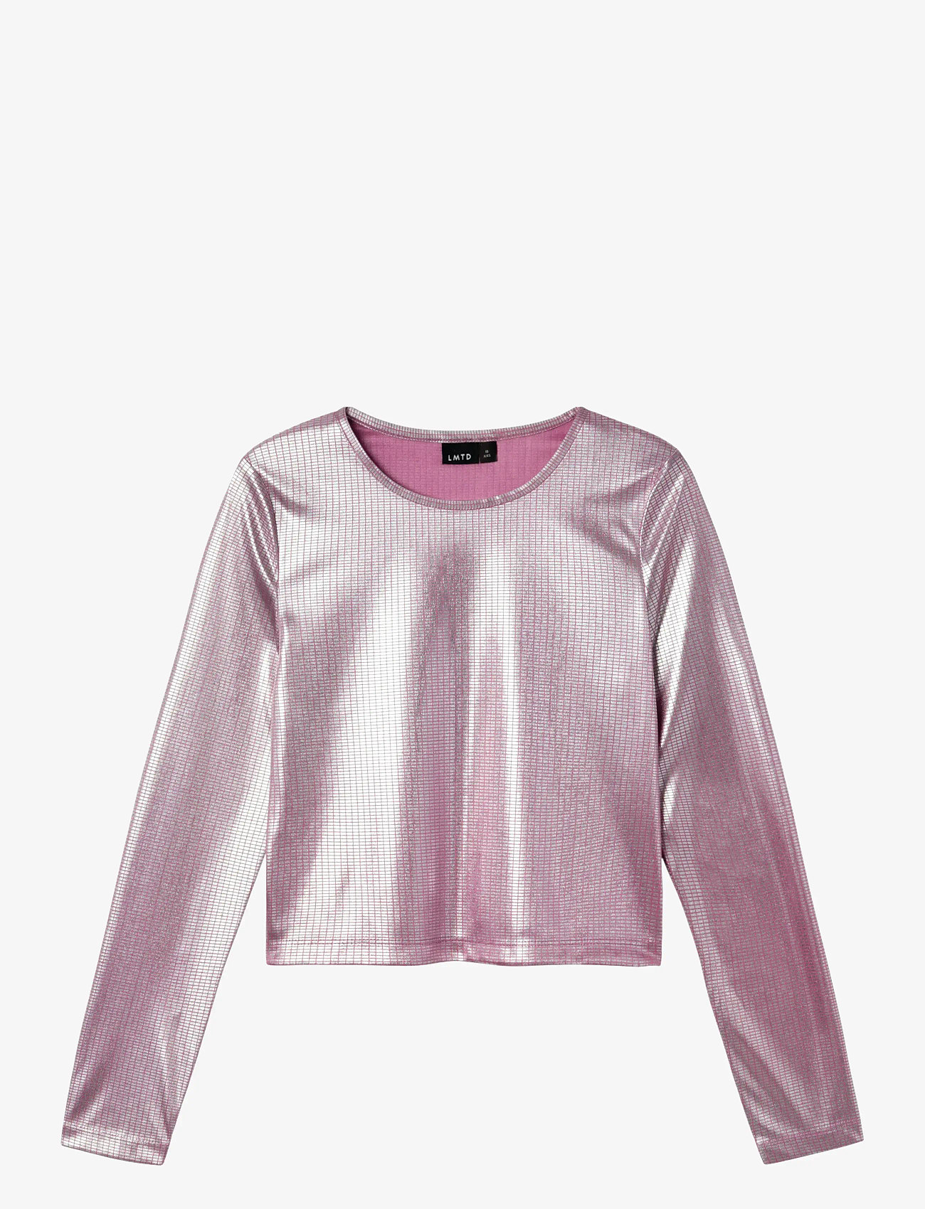 LMTD - NLFNIRROR LS CROP TOP - herbstliche kleidung - pink cosmos - 0