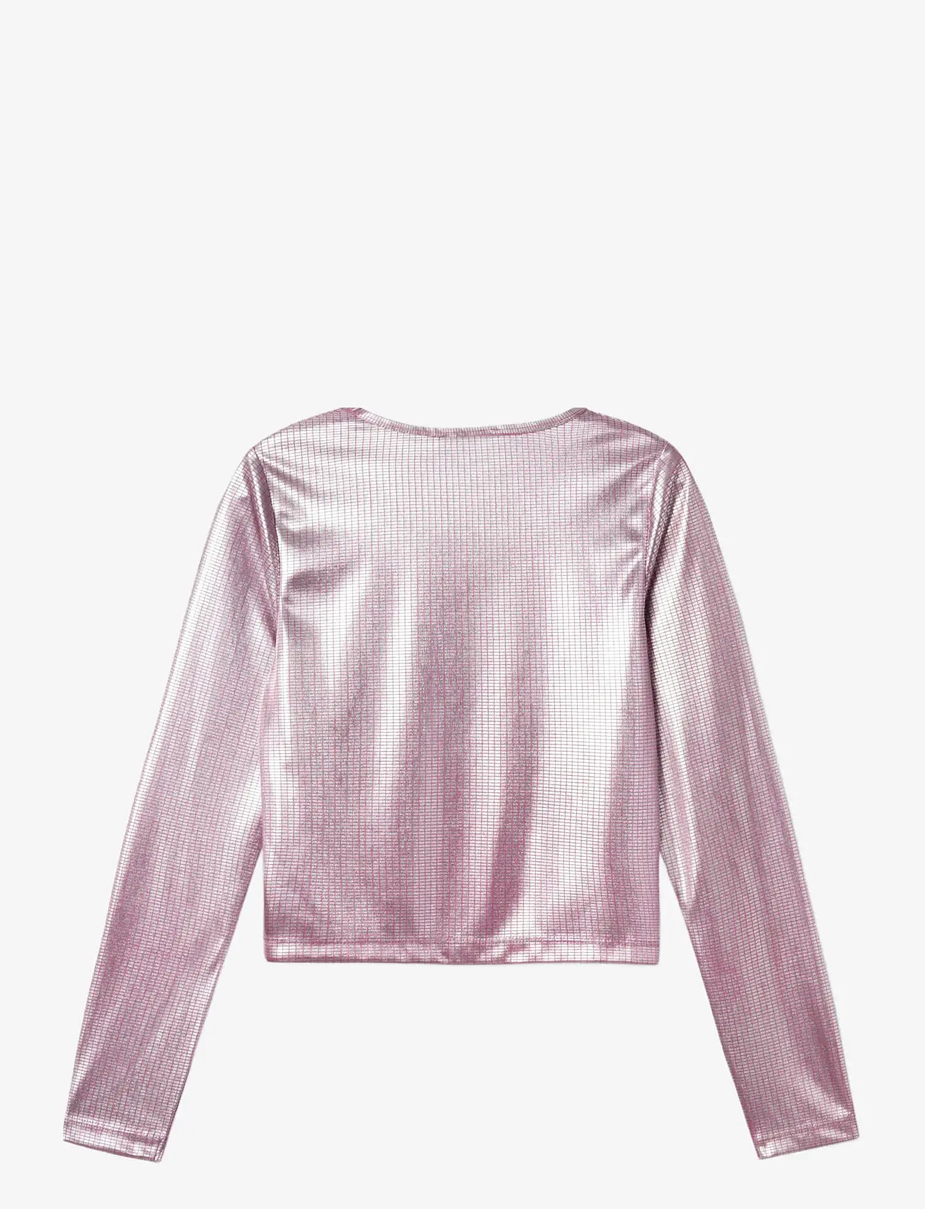 LMTD - NLFNIRROR LS CROP TOP - herbstliche kleidung - pink cosmos - 1