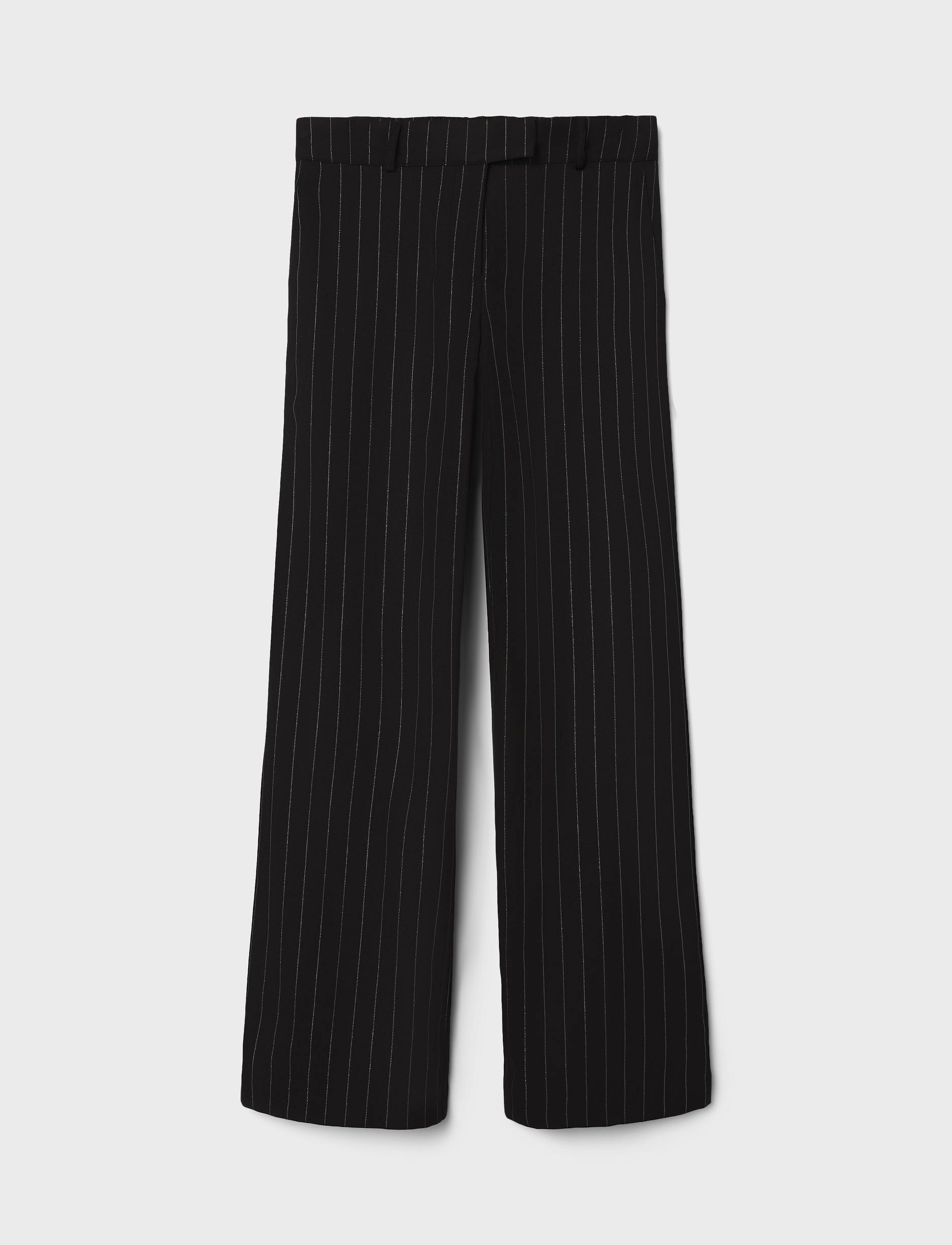 LMTD - NLFBEGINA LW WIDE PANT - black - 2