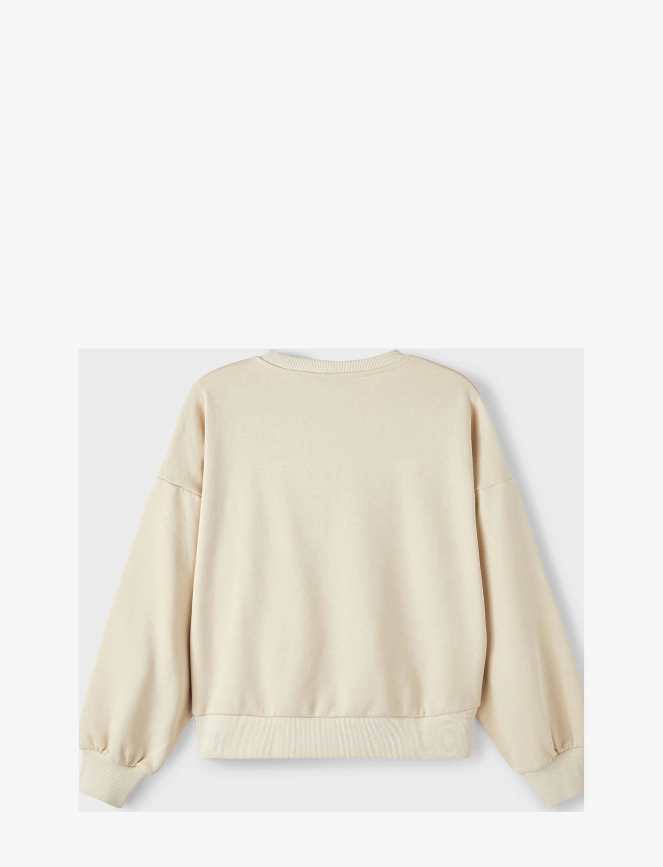 LMTD - NLFPAOPAL LS BRU SHORT SWEAT - turtledove - 1
