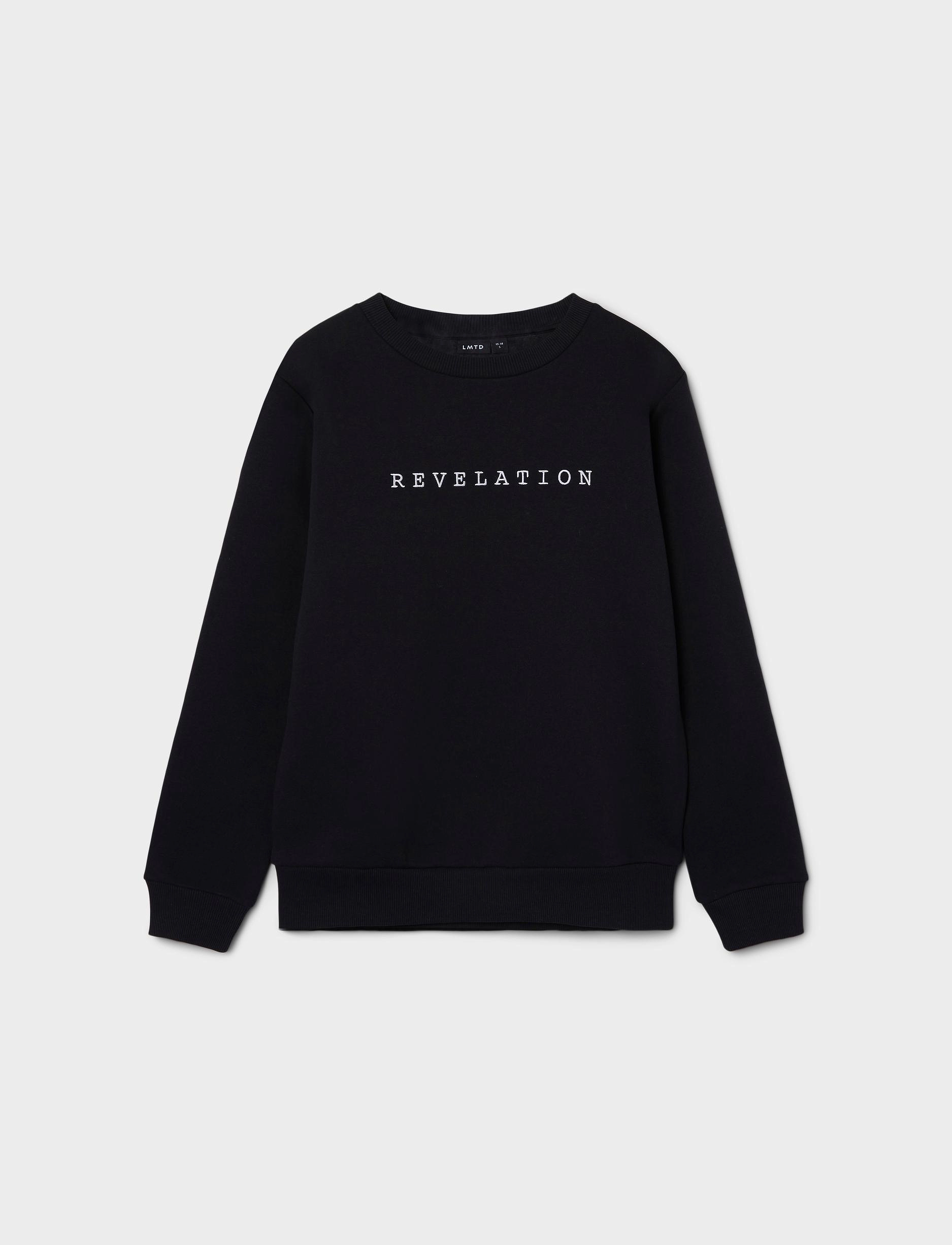 LMTD - NLMLEFT LS SWEAT - black - 0