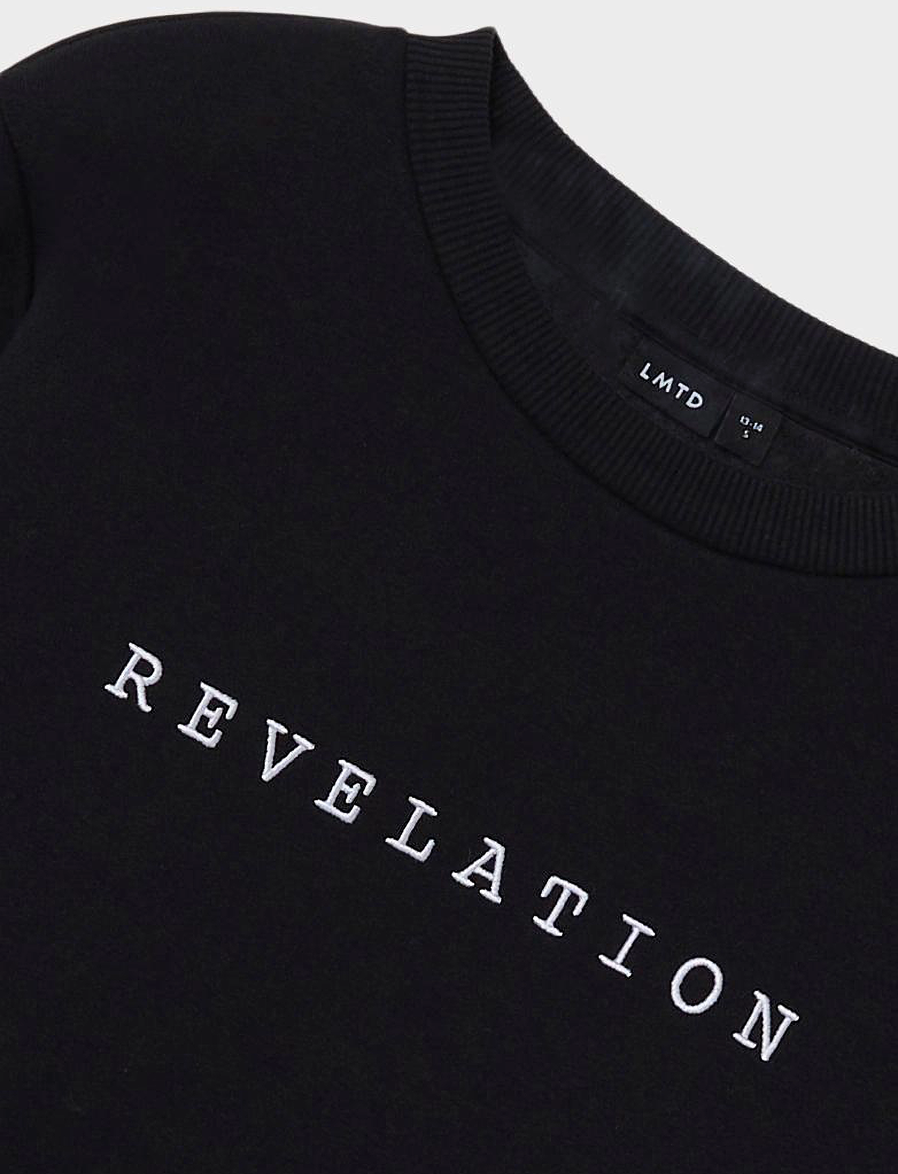 LMTD - NLMLEFT LS SWEAT - black - 3