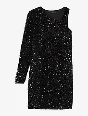 LMTD - NLFGLAM ONE SHOULDER DRESS - sukienki eleganckie - black - 0