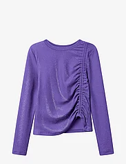 LMTD - NLFRUNAS LS SHORT TOP - langærmede t-shirts - electric purple - 0