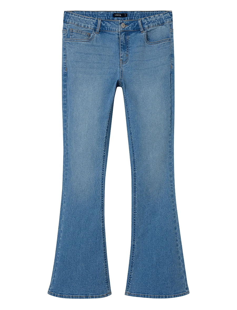 LMTD - NLFTARIANNE DNM NW BOOTCUT PANT NOOS - bootcut jeans - light blue denim - 1