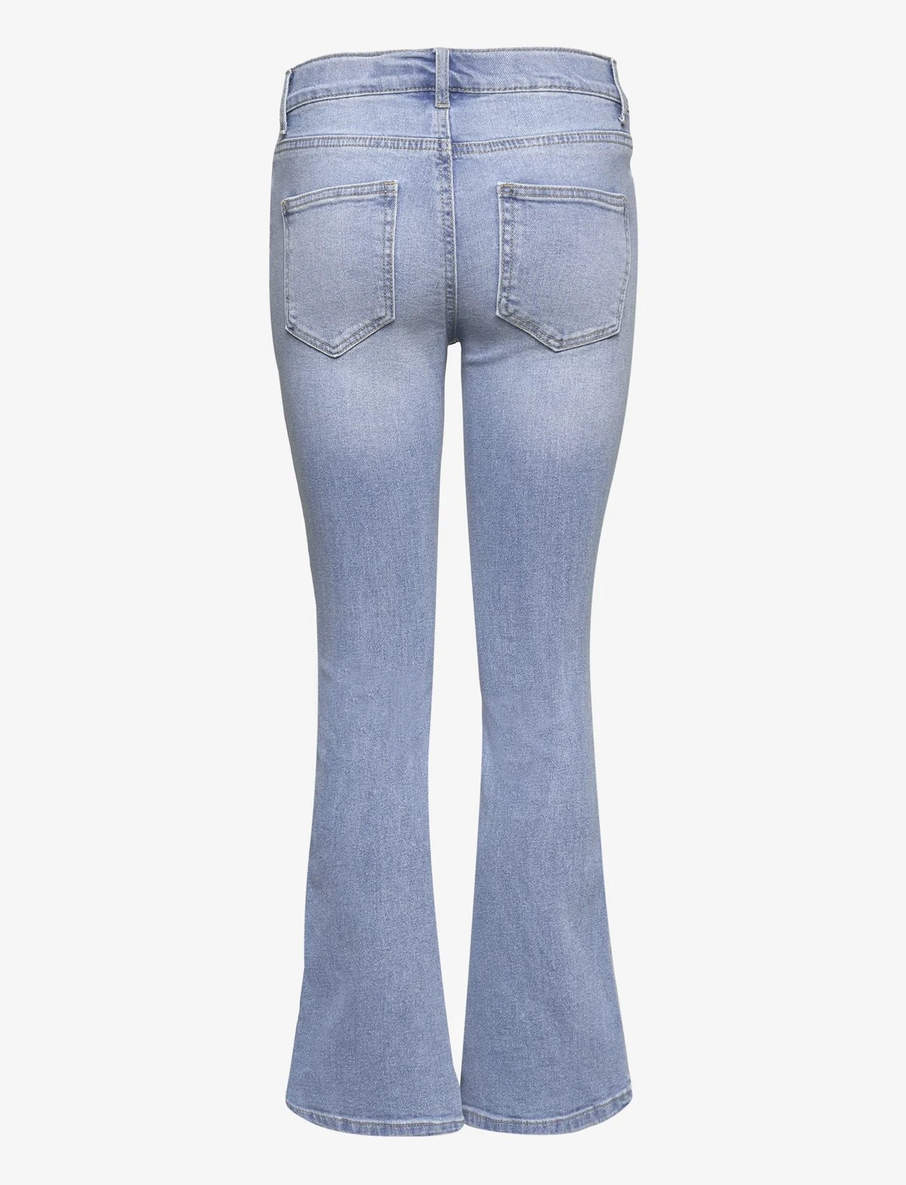 LMTD - NLFTARIANNE DNM NW BOOTCUT PANT NOOS - platėjantys džinsai - light blue denim - 1