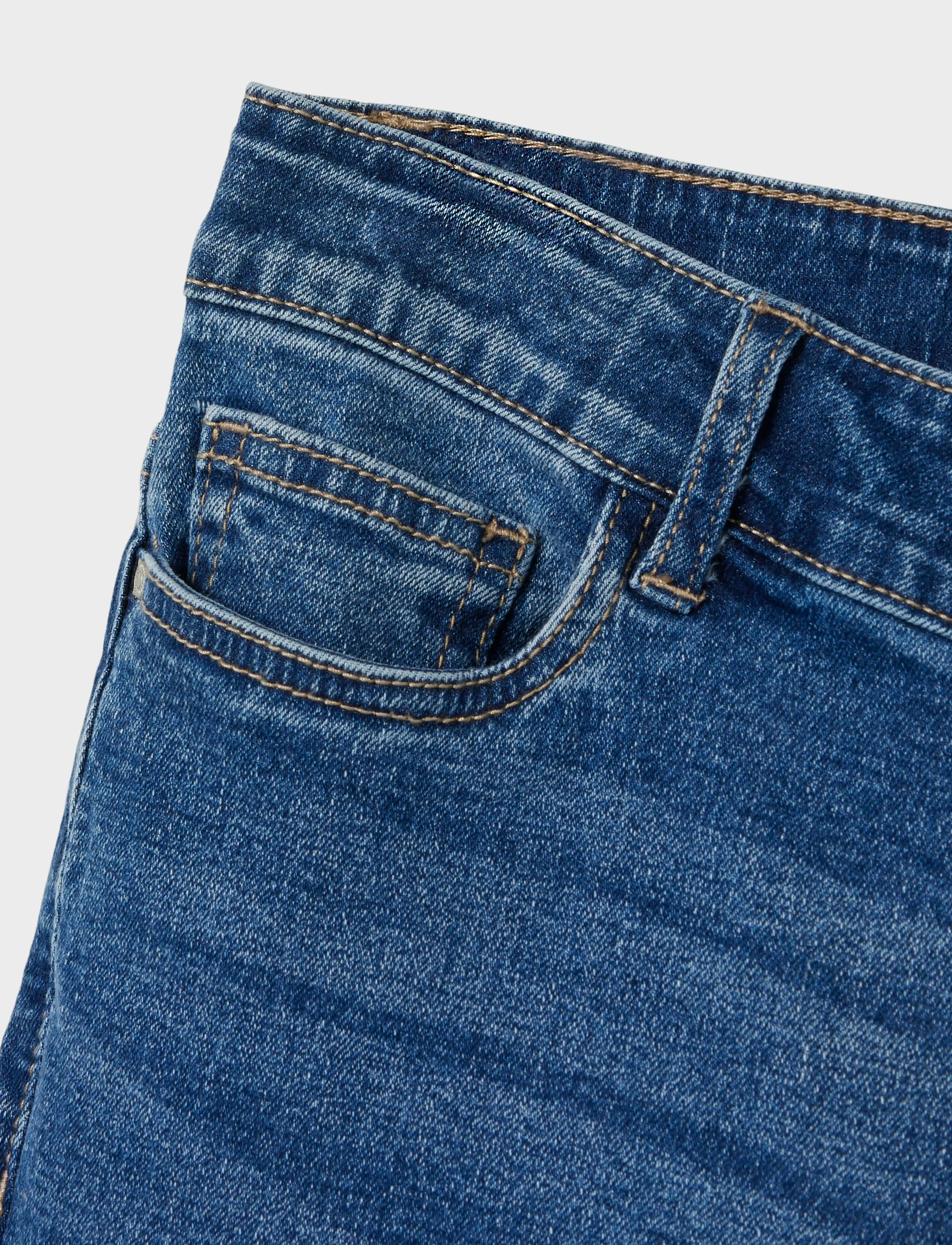 LMTD - NLFTARIANNE DNM NW BOOTCUT PANT NOOS - bootcut jeans - medium blue denim - 5
