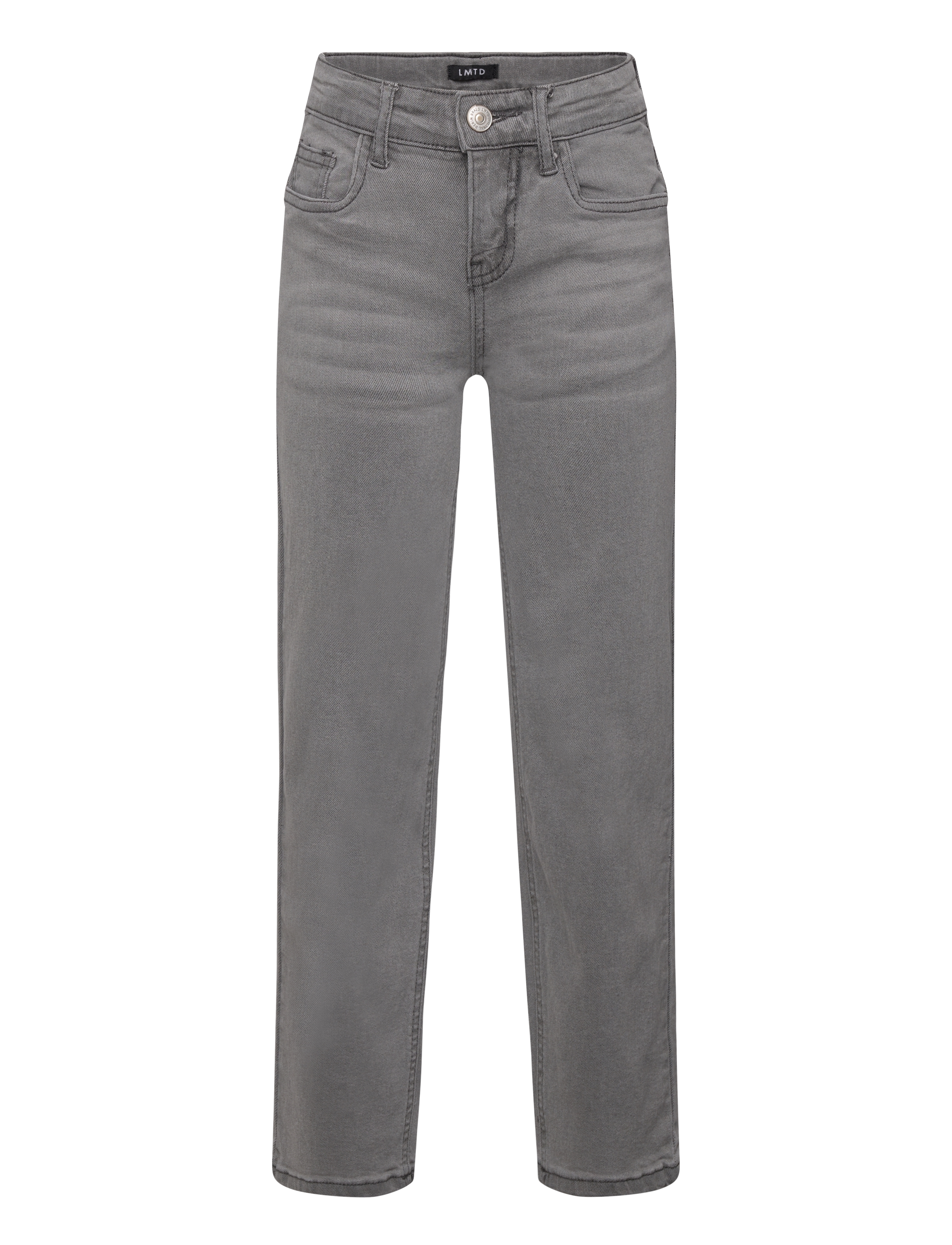 LMTD NLFTARIANNES DNM LW STRAIGHT PANT NOOS - Basplagg - GREY DENIM / grey