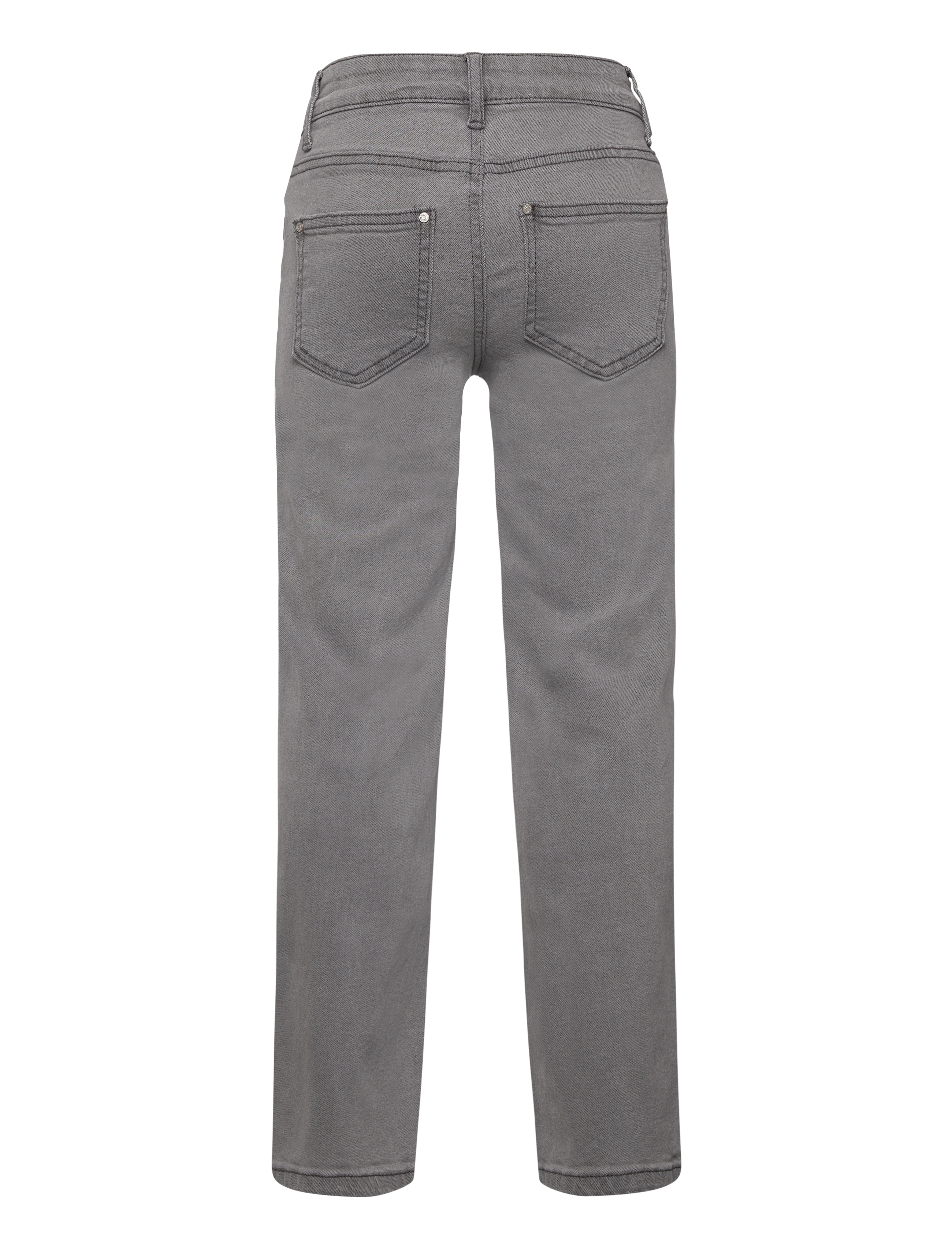 LMTD - NLFTARIANNES DNM LW STRAIGHT PANT NOOS - regular jeans - grey denim - 1