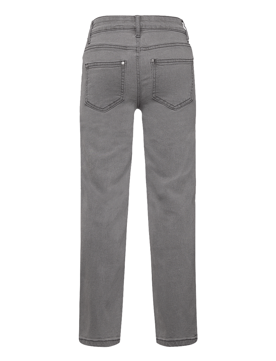 LMTD - NLFTARIANNES DNM LW STRAIGHT PANT NOOS - regular jeans - grey denim - 1