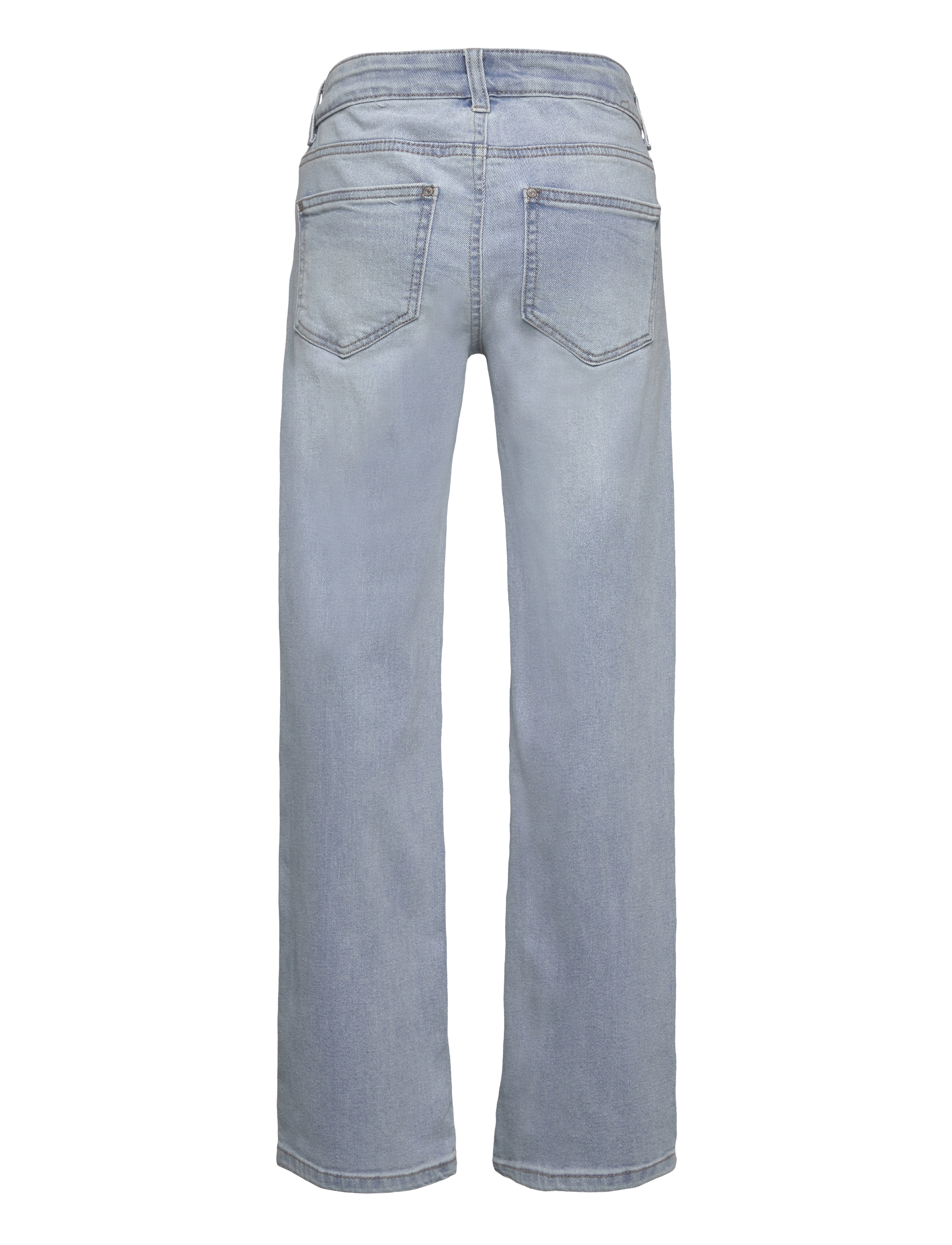 LMTD - NLFTARIANNES DNM LW STRAIGHT PANT NOOS - regular jeans - light blue denim - 2