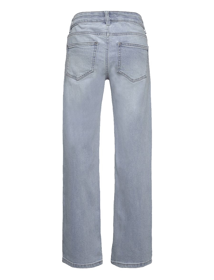 LMTD - NLFTARIANNES DNM LW STRAIGHT PANT NOOS - regular jeans - light blue denim - 2