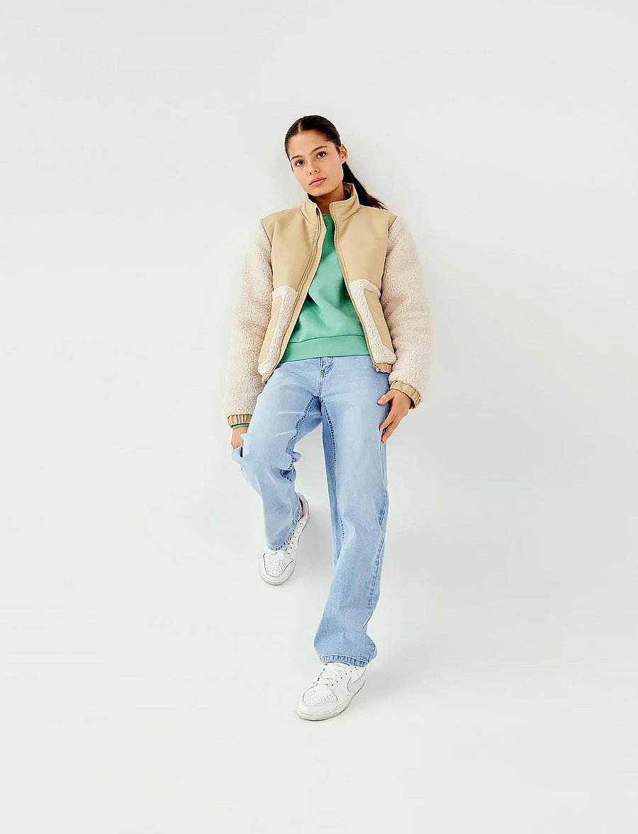 LMTD - NLFTARIANNES DNM LW STRAIGHT PANT NOOS - regular jeans - light blue denim - 3