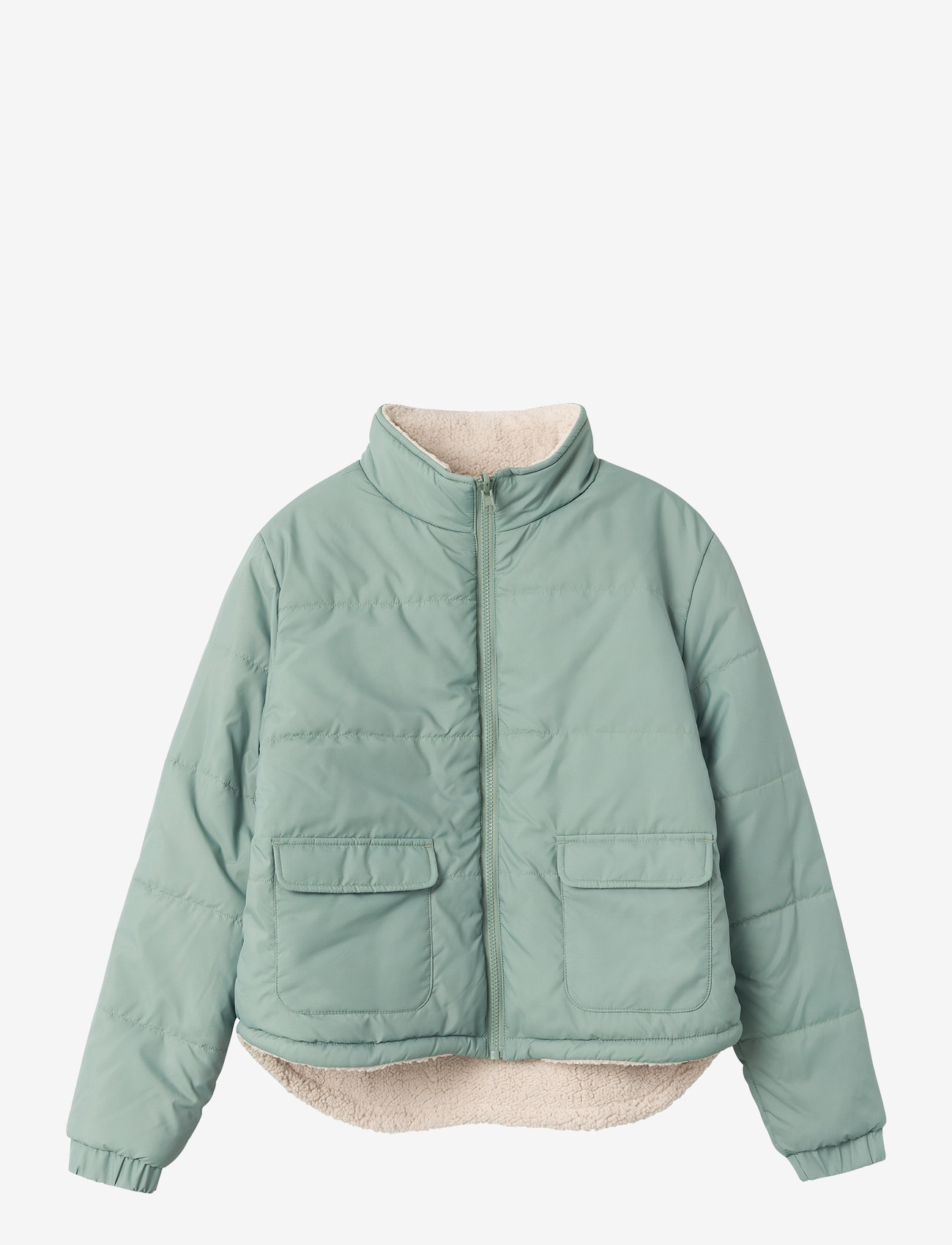 LMTD - NLFMORANA SHORT REV JACKET - lily pad - 0