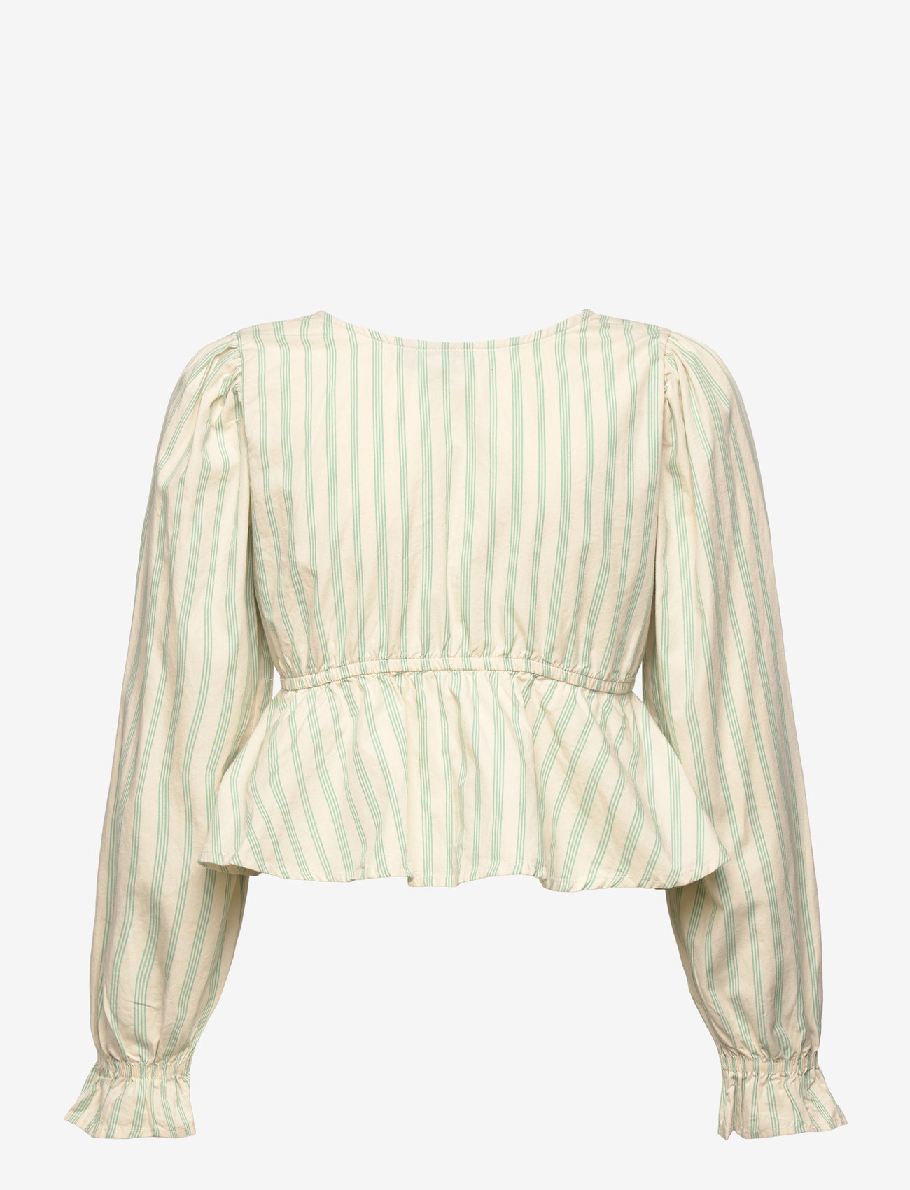 LMTD - NLFTIPSY LS CROP PEBLUM SHIRT - die niedrigsten preise - turtledove - 1