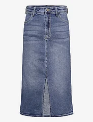 LMTD - NLFIZZA LONG SKIRT - jeansowe spódnice - medium blue denim - 0