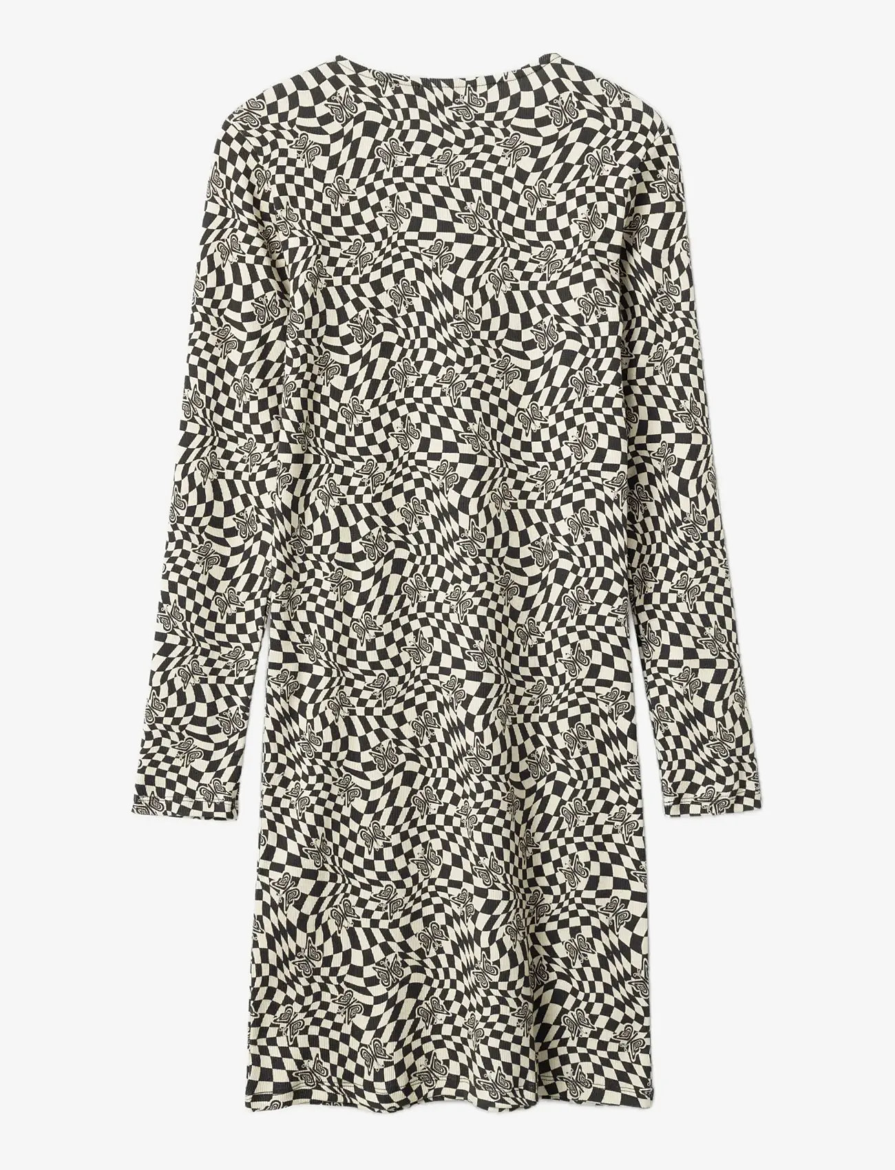 LMTD - NLFTADIDA LS MIDI DRESS - langærmede hverdagskjoler - black - 1
